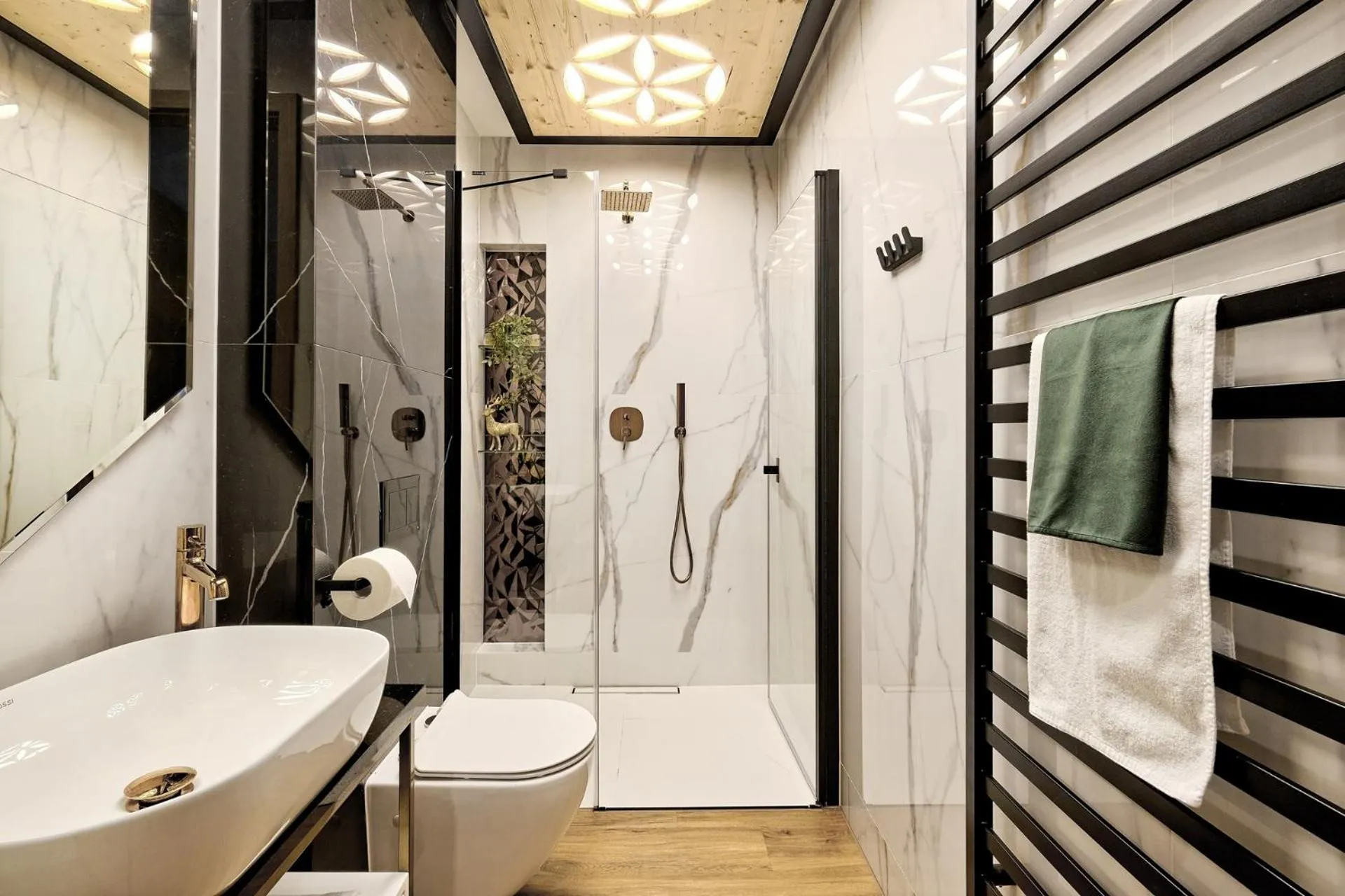 Bathroom in Aparthotel Góralski Spa 2