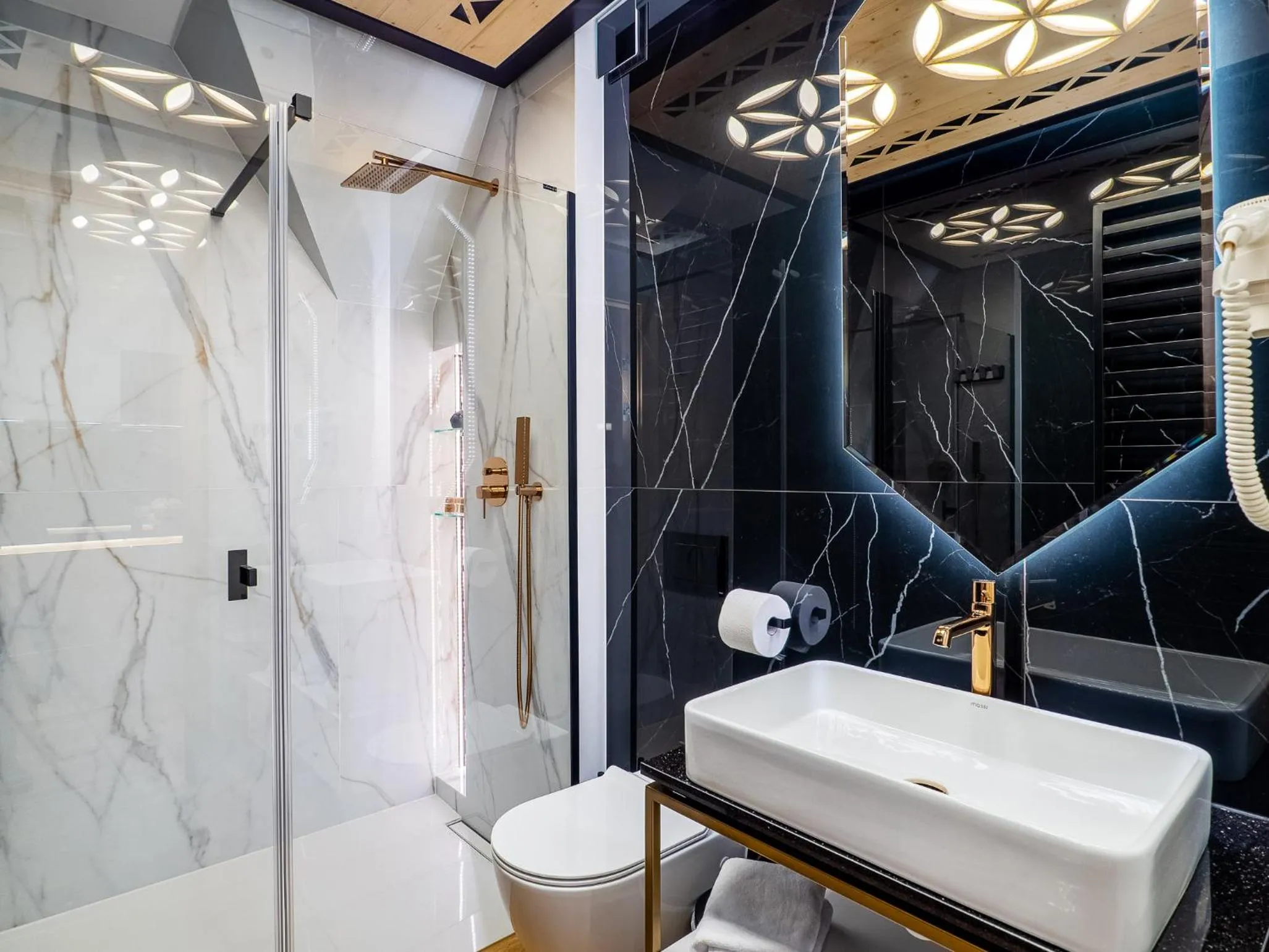 Shower in Aparthotel Góralski Spa 2