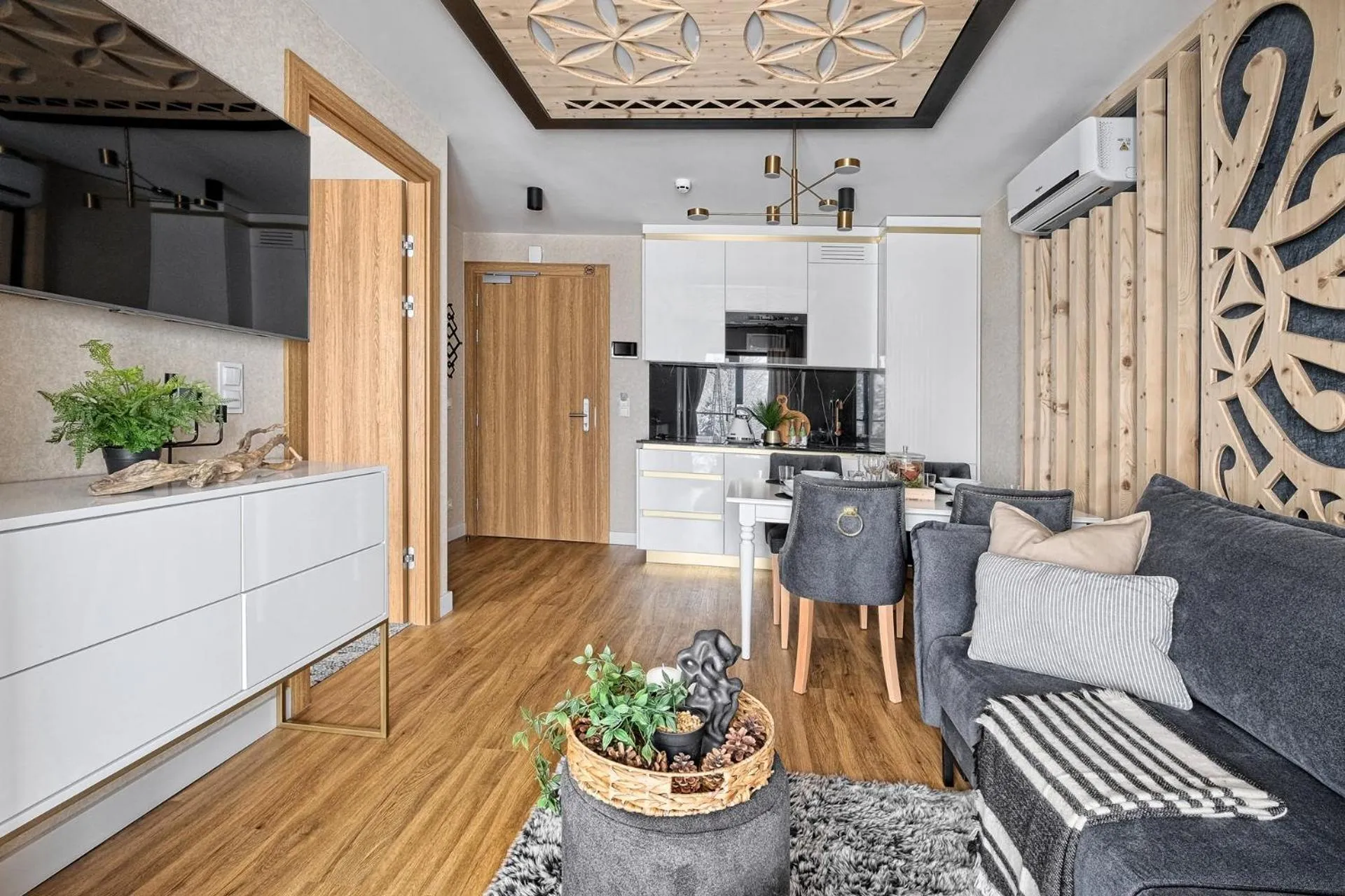 Living room in Aparthotel Góralski Spa 2