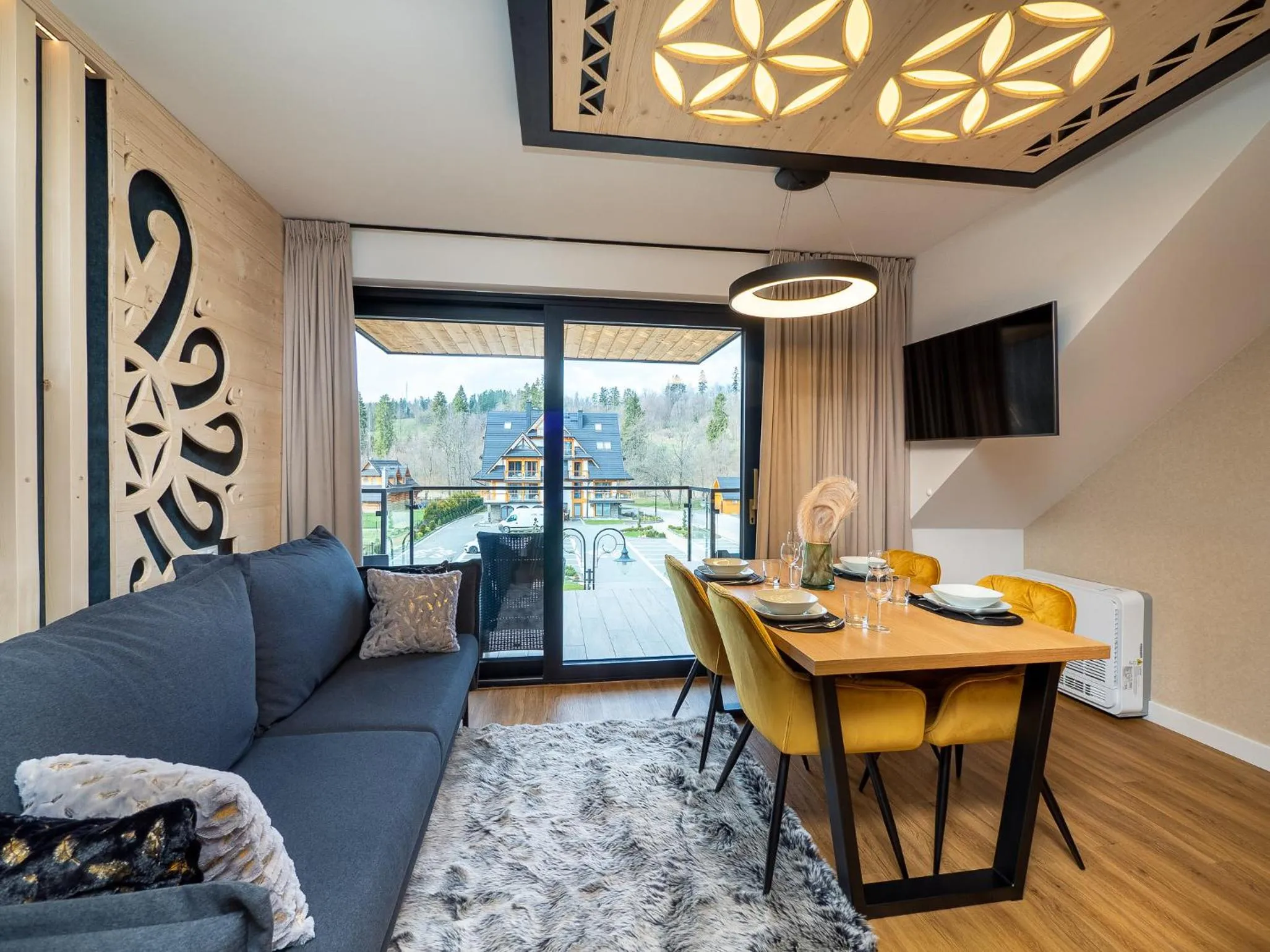 Living room in Aparthotel Góralski Spa 2