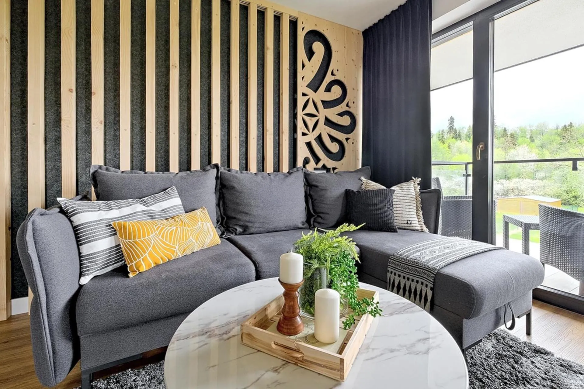 Living room in Aparthotel Góralski Spa 2