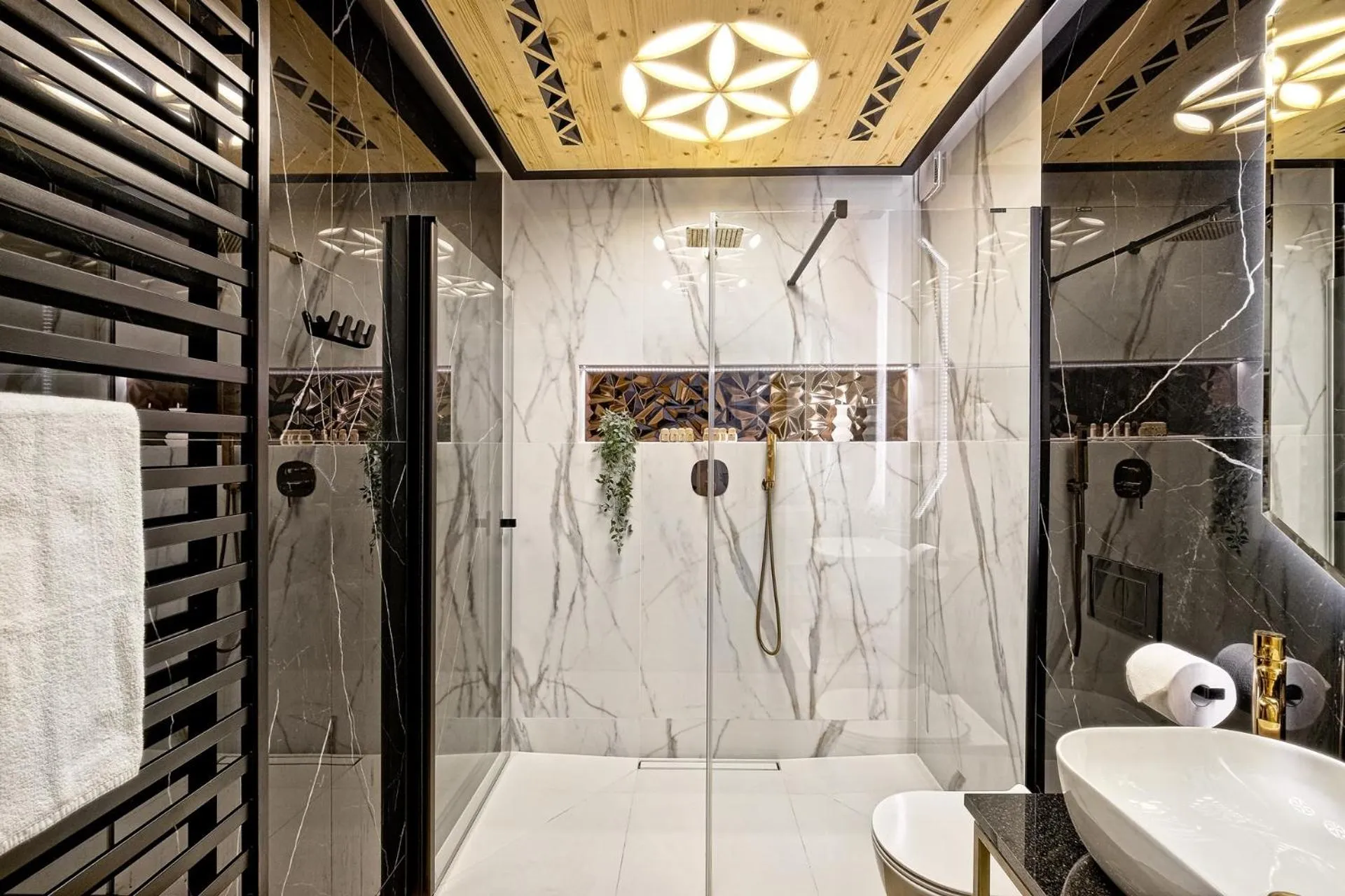 Bathroom in Aparthotel Góralski Spa 2