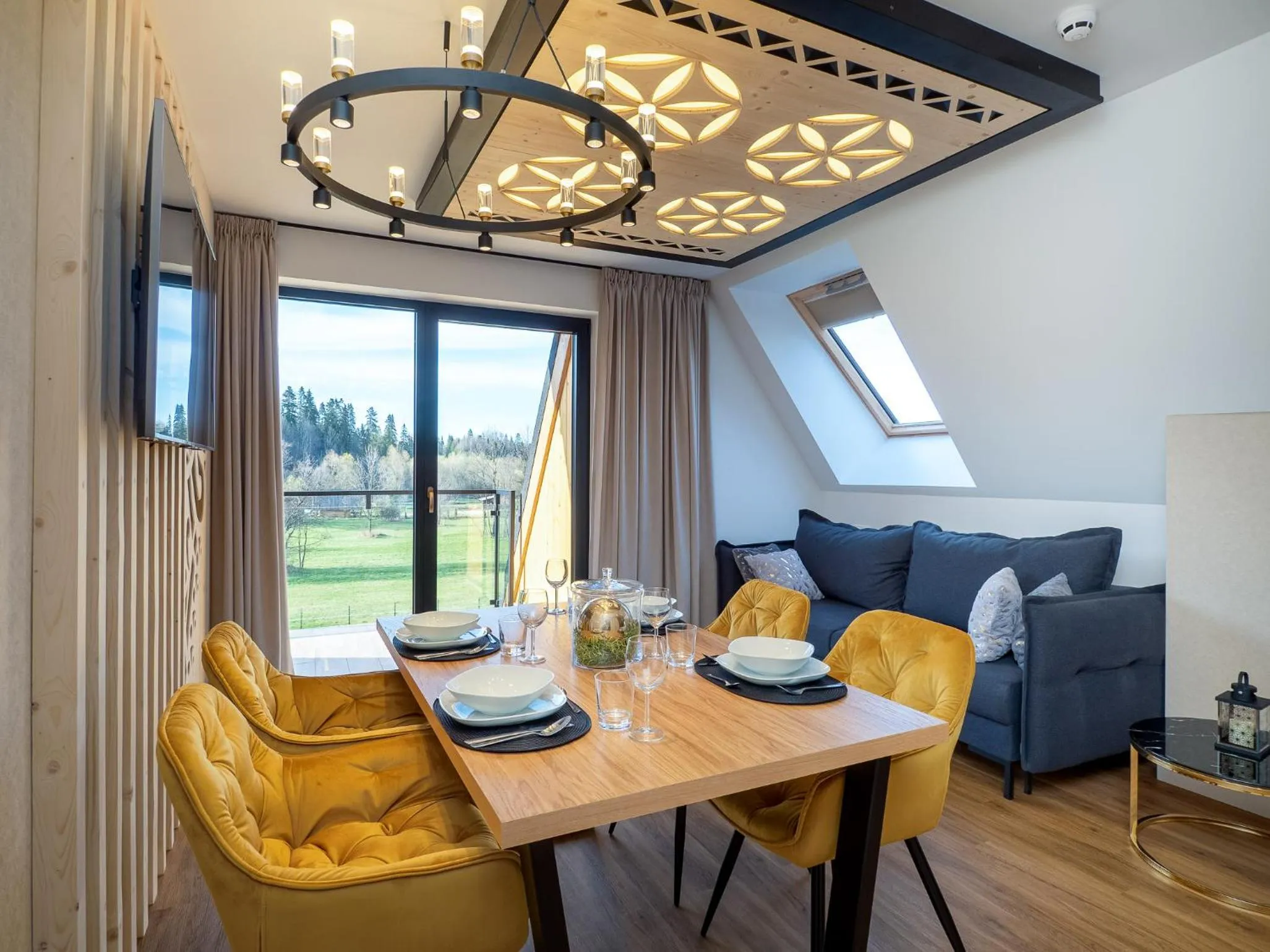 Living room in Aparthotel Góralski Spa 2