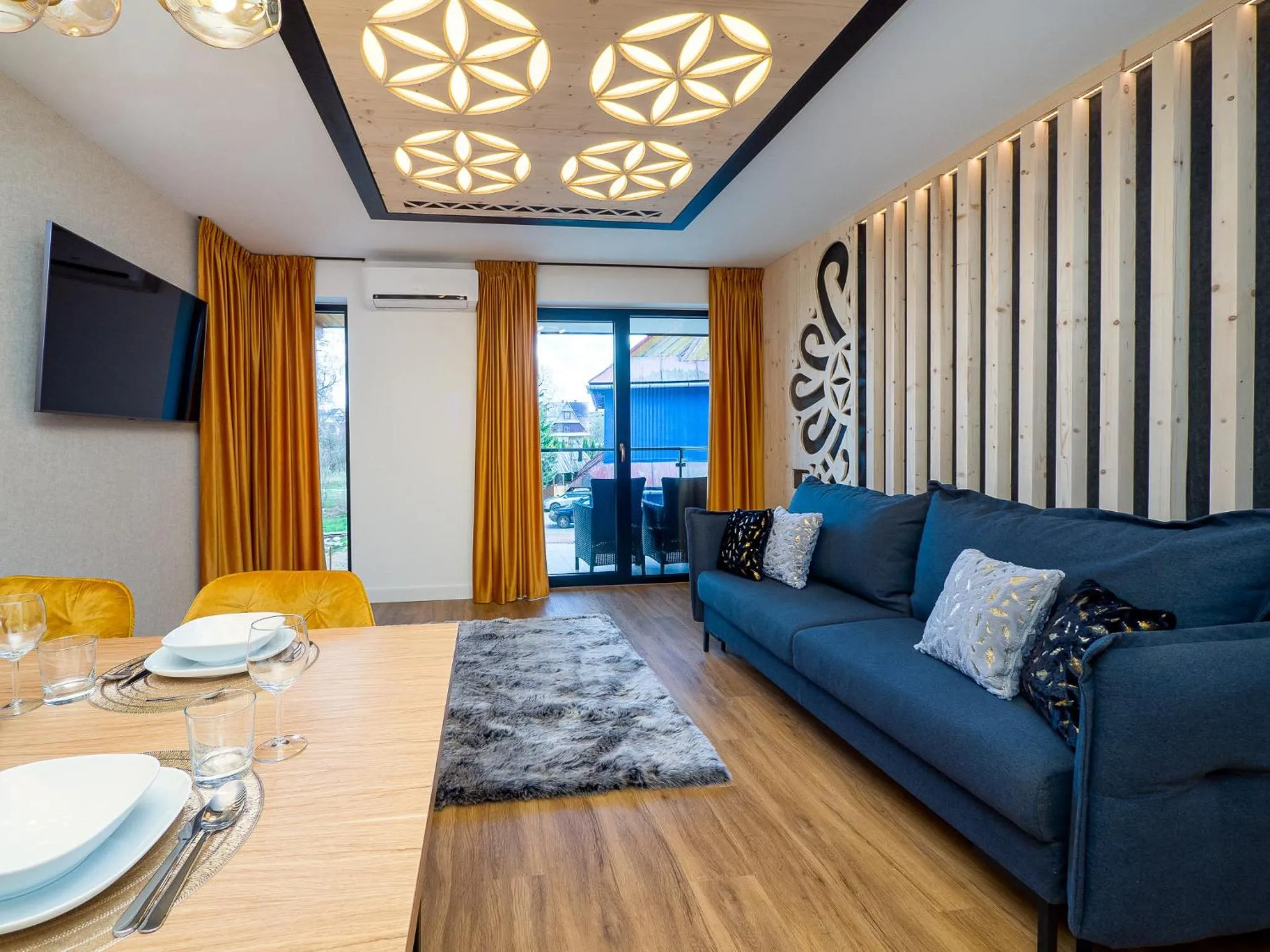 Living room in Aparthotel Góralski Spa 2