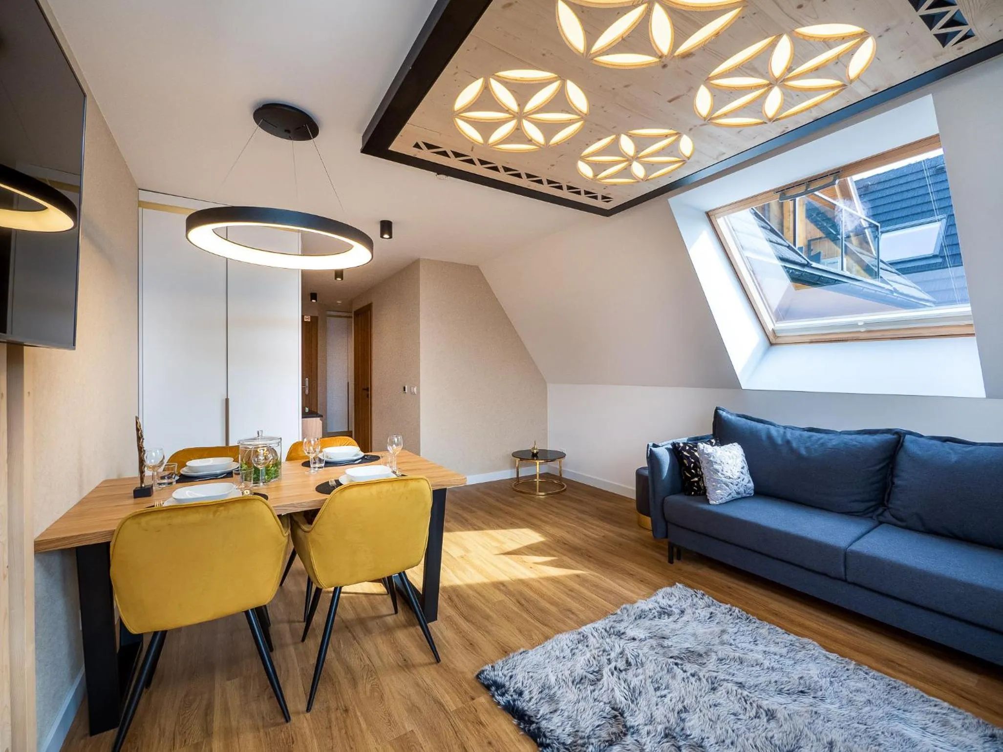 Living room in Aparthotel Góralski Spa 2