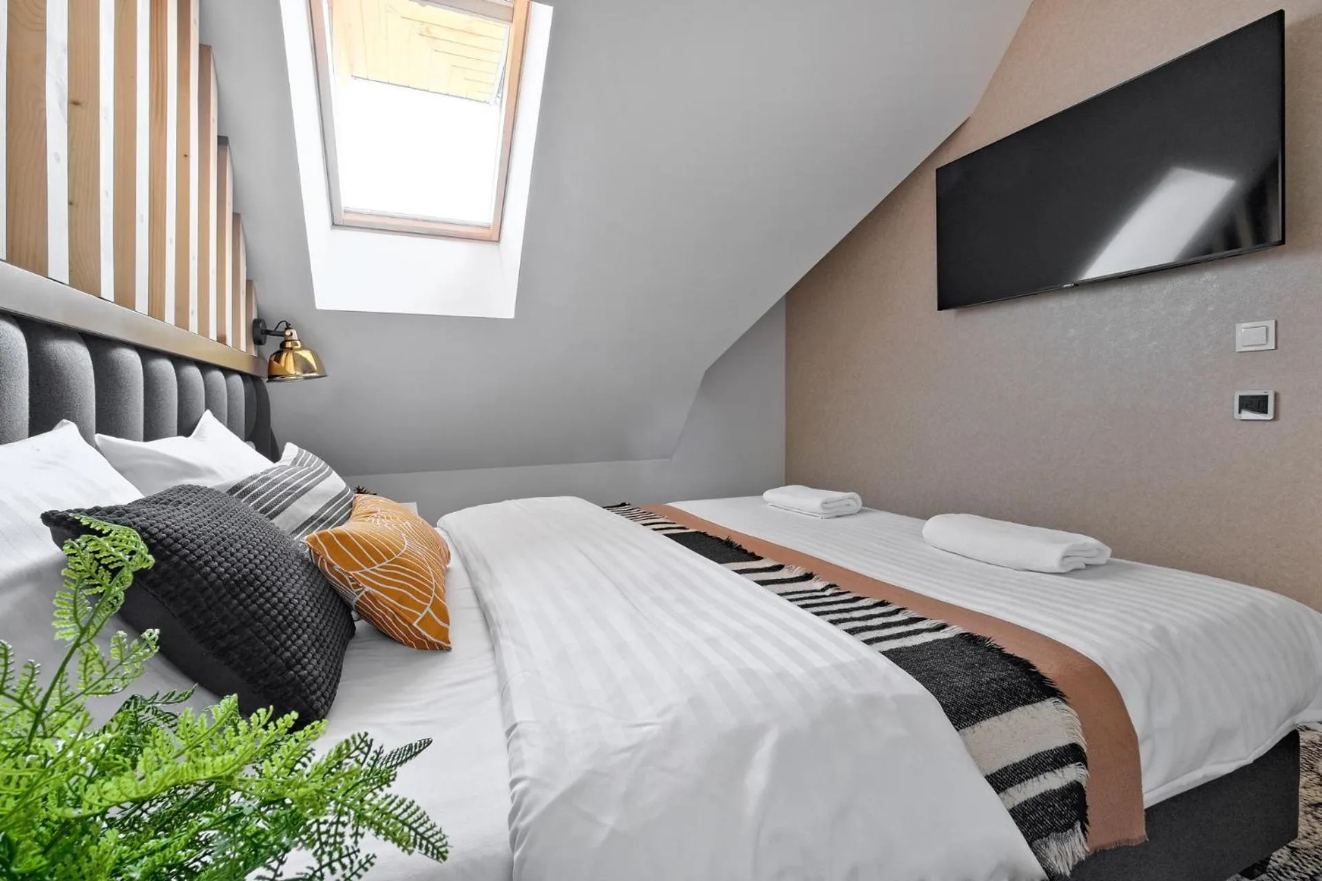 Bed in Aparthotel Góralski Spa 2