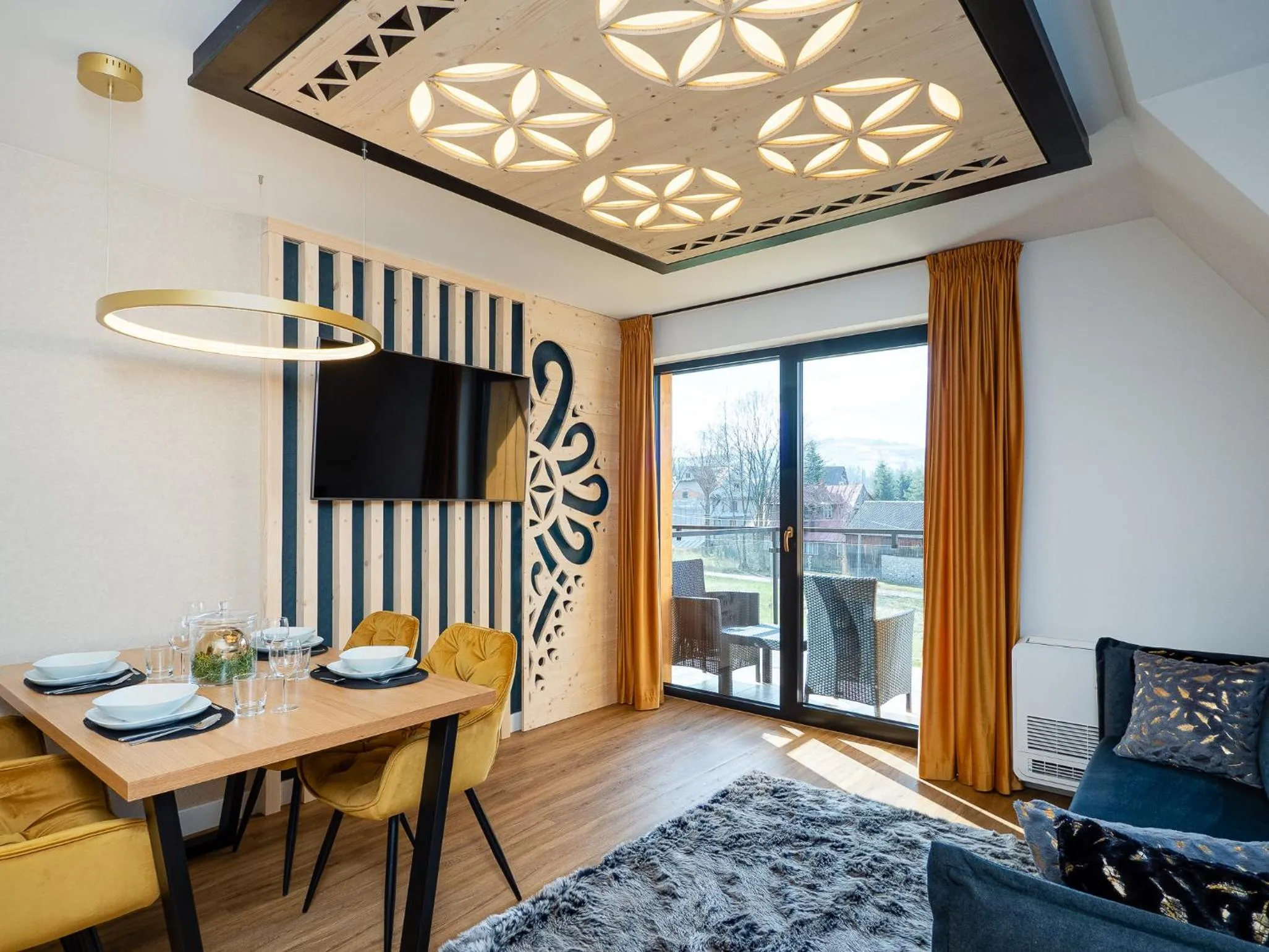 Living room in Aparthotel Góralski Spa 2