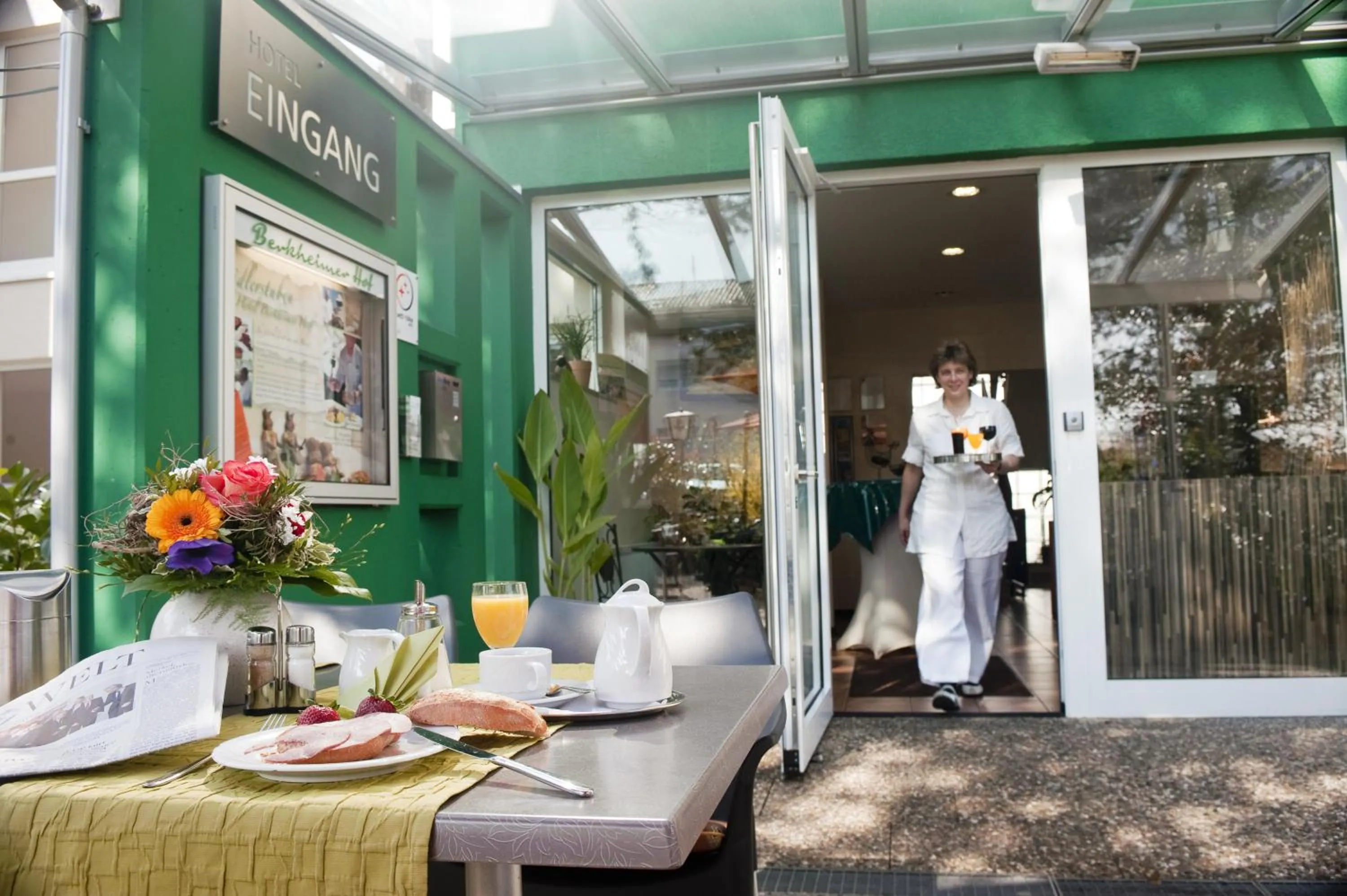 Restaurant/places to eat in Hotel Berkheimer Hof