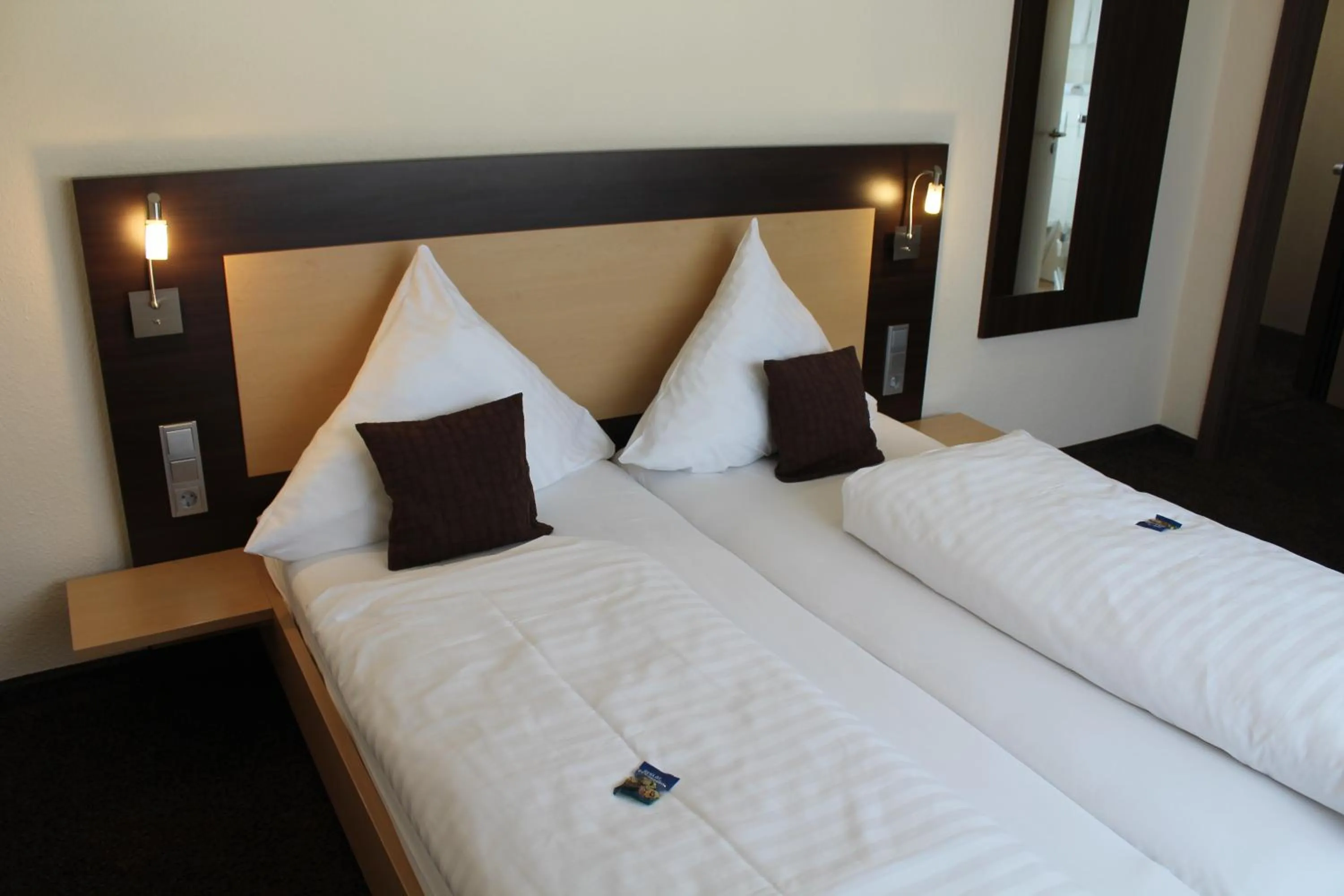 Bed in Hotel Berkheimer Hof