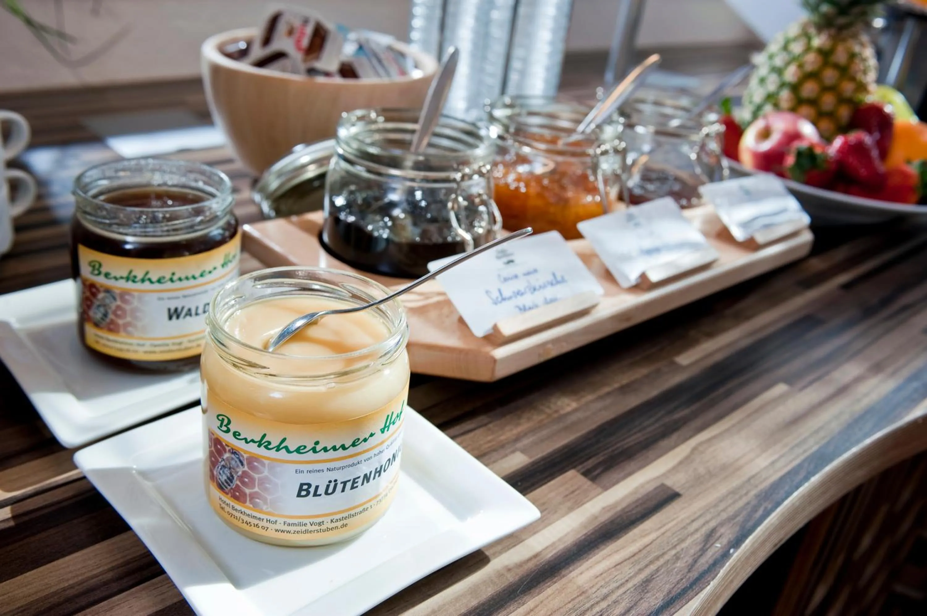 Buffet breakfast in Hotel Berkheimer Hof