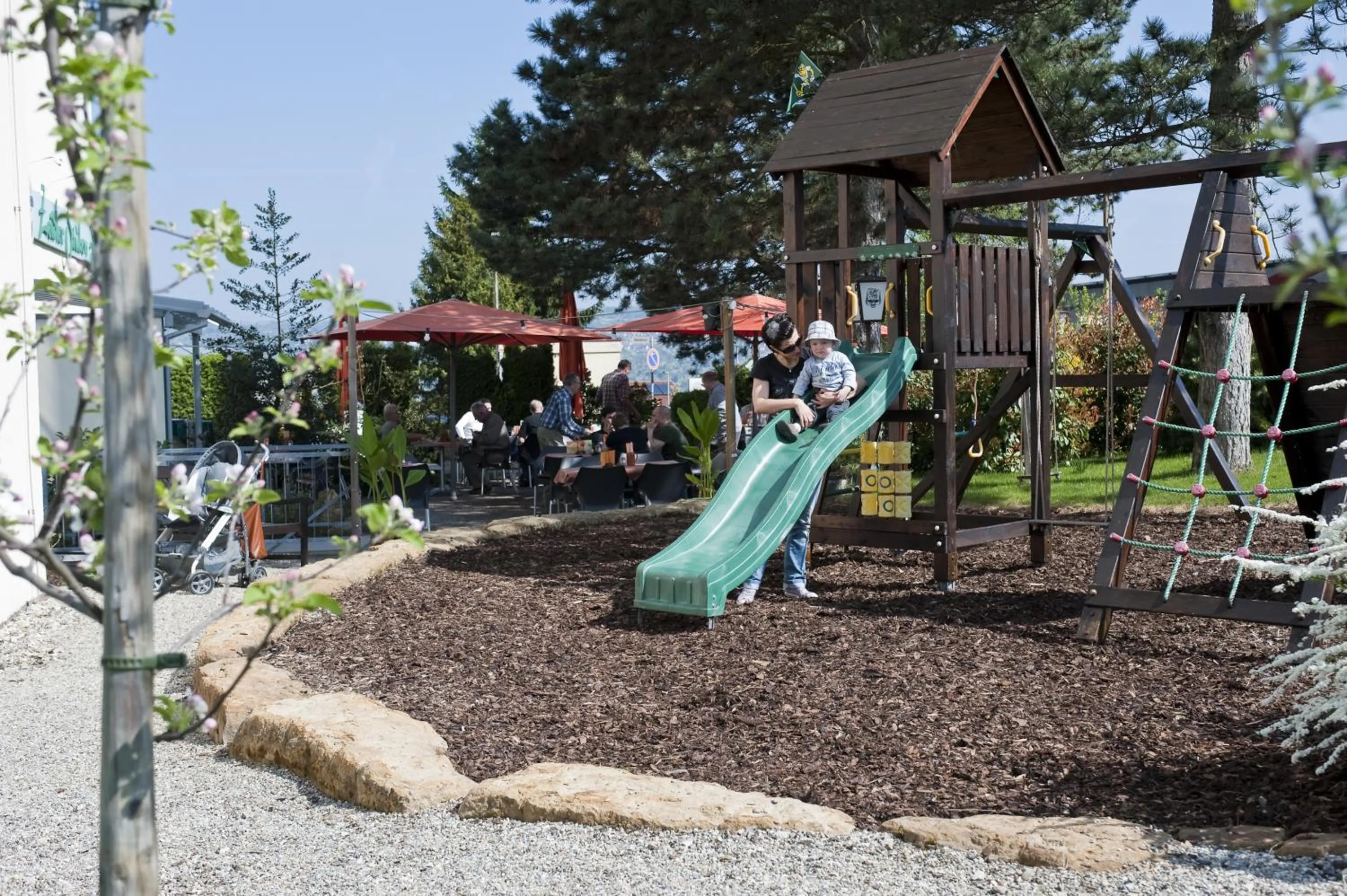 Children play ground in Hotel Berkheimer Hof