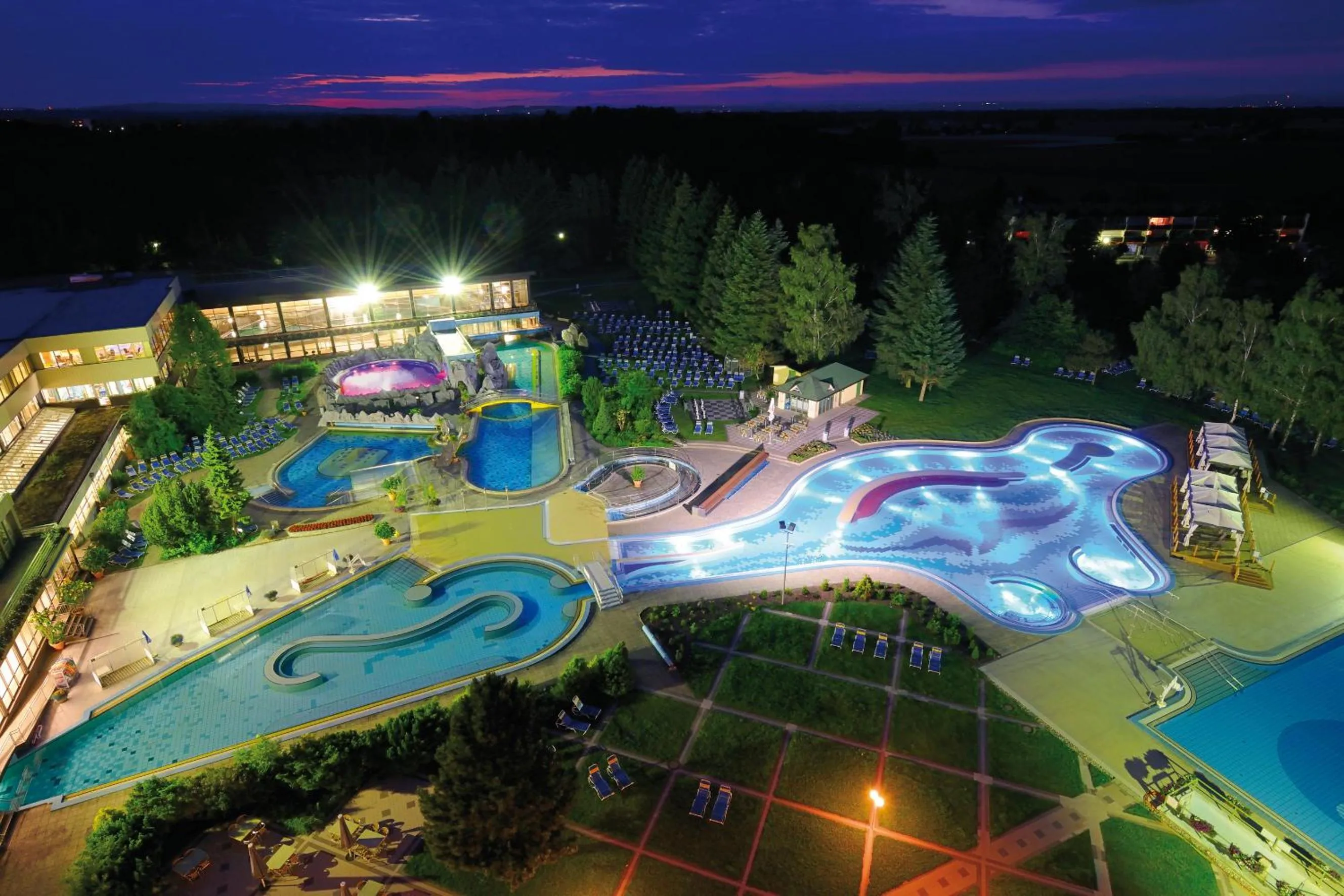 Aqua park in Hotel Juwel