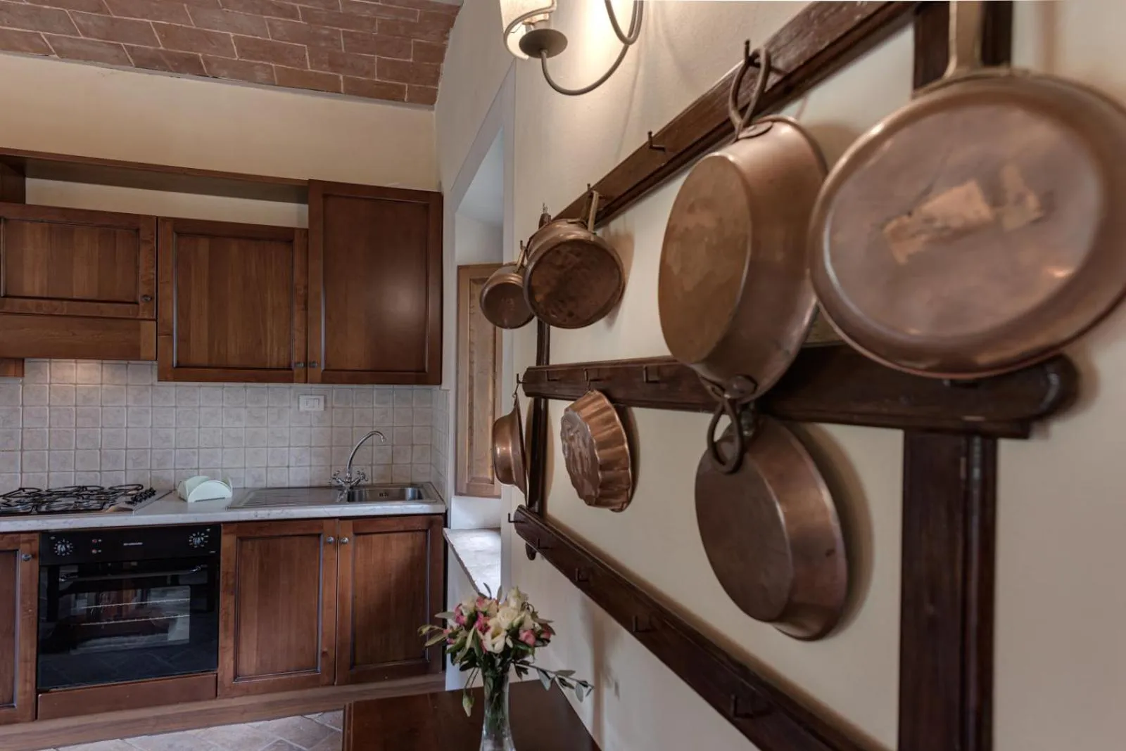 Kitchen or kitchenette in Agriturismo Nobile