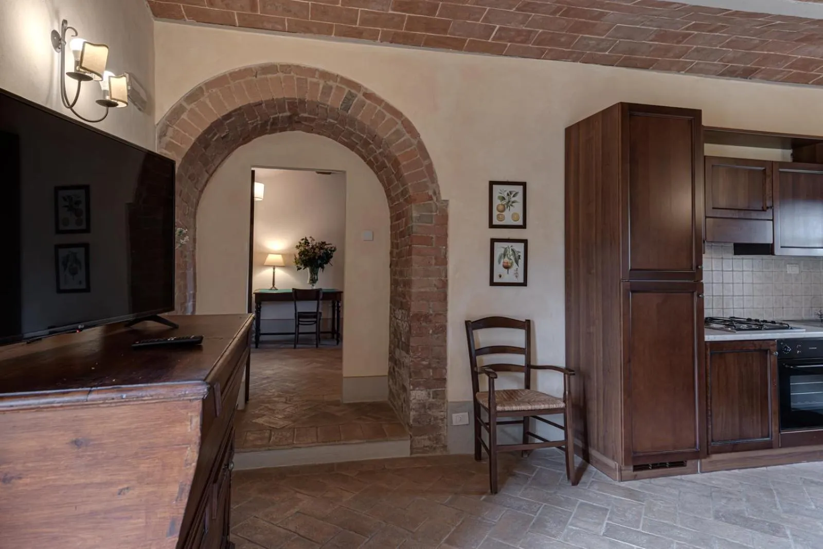 Kitchen or kitchenette in Agriturismo Nobile