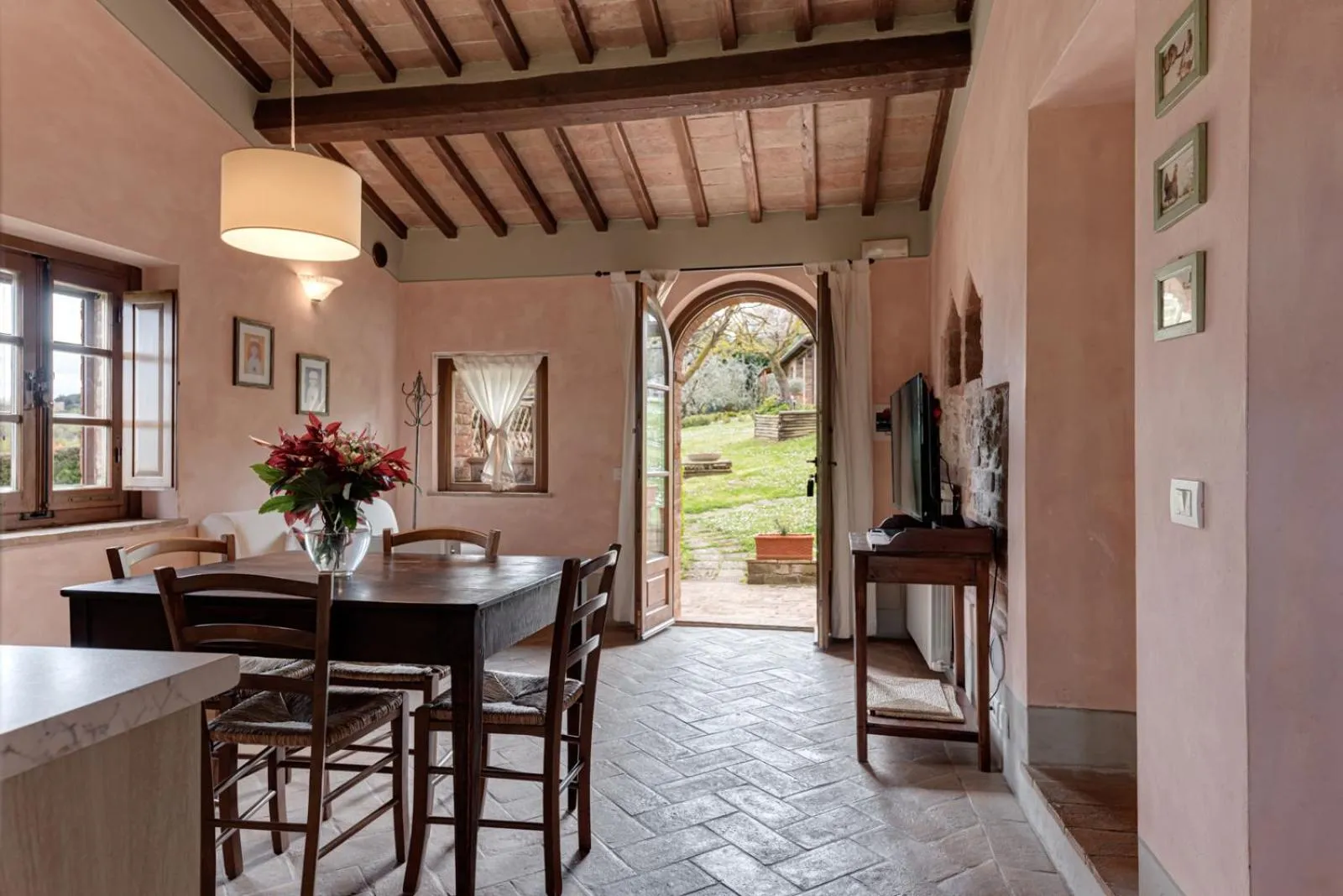 Seating area in Agriturismo Nobile