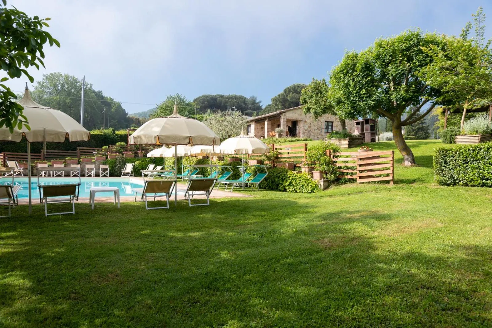 Garden in Agriturismo Nobile