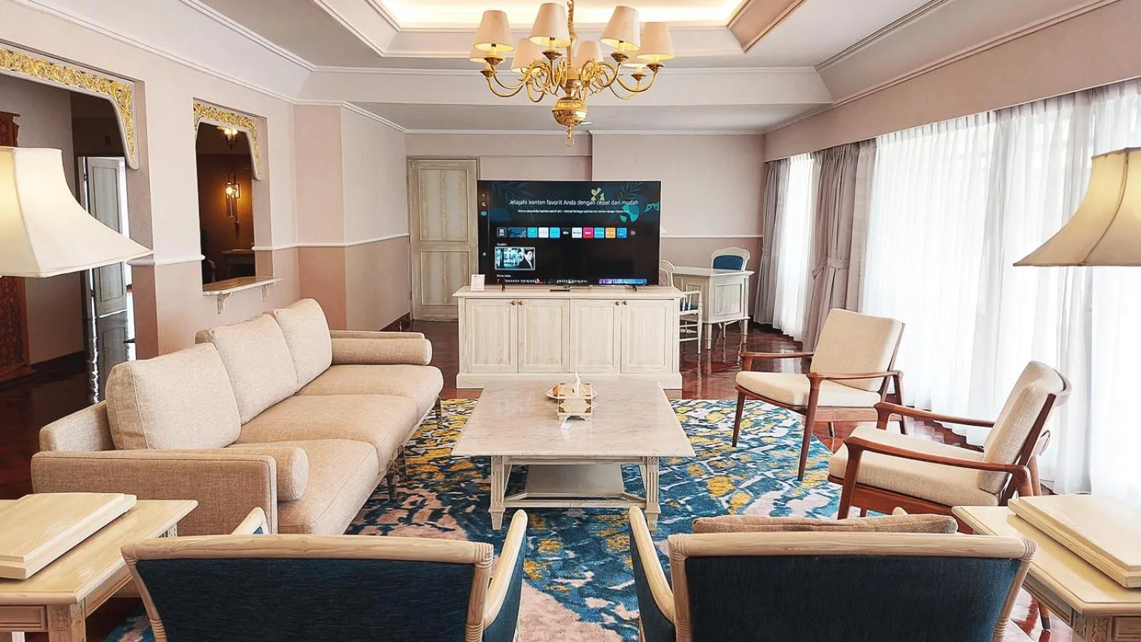 Communal lounge/ TV room in Jatinangor National Golf & Resort