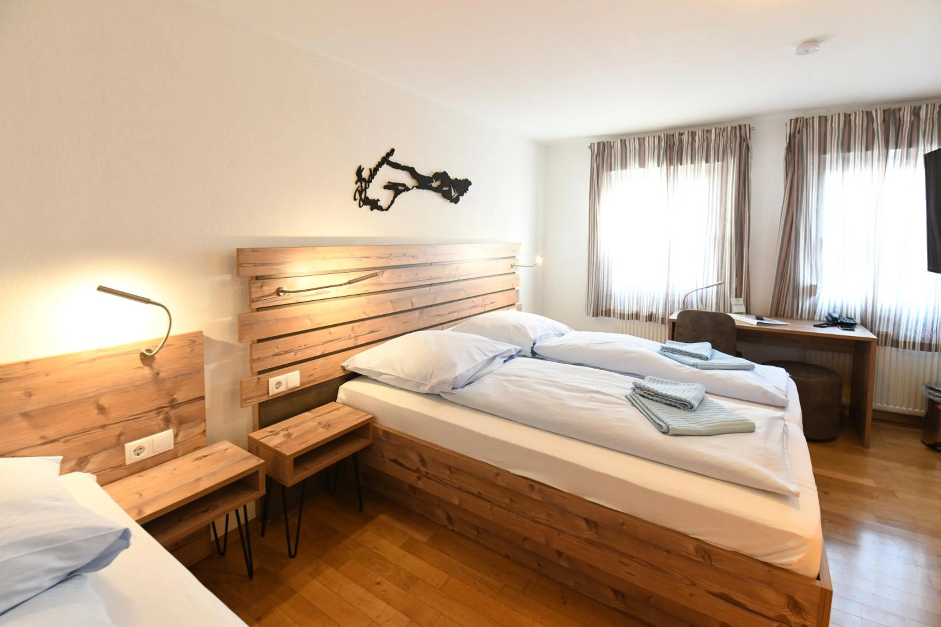 Bed in Gasthof Rebstock