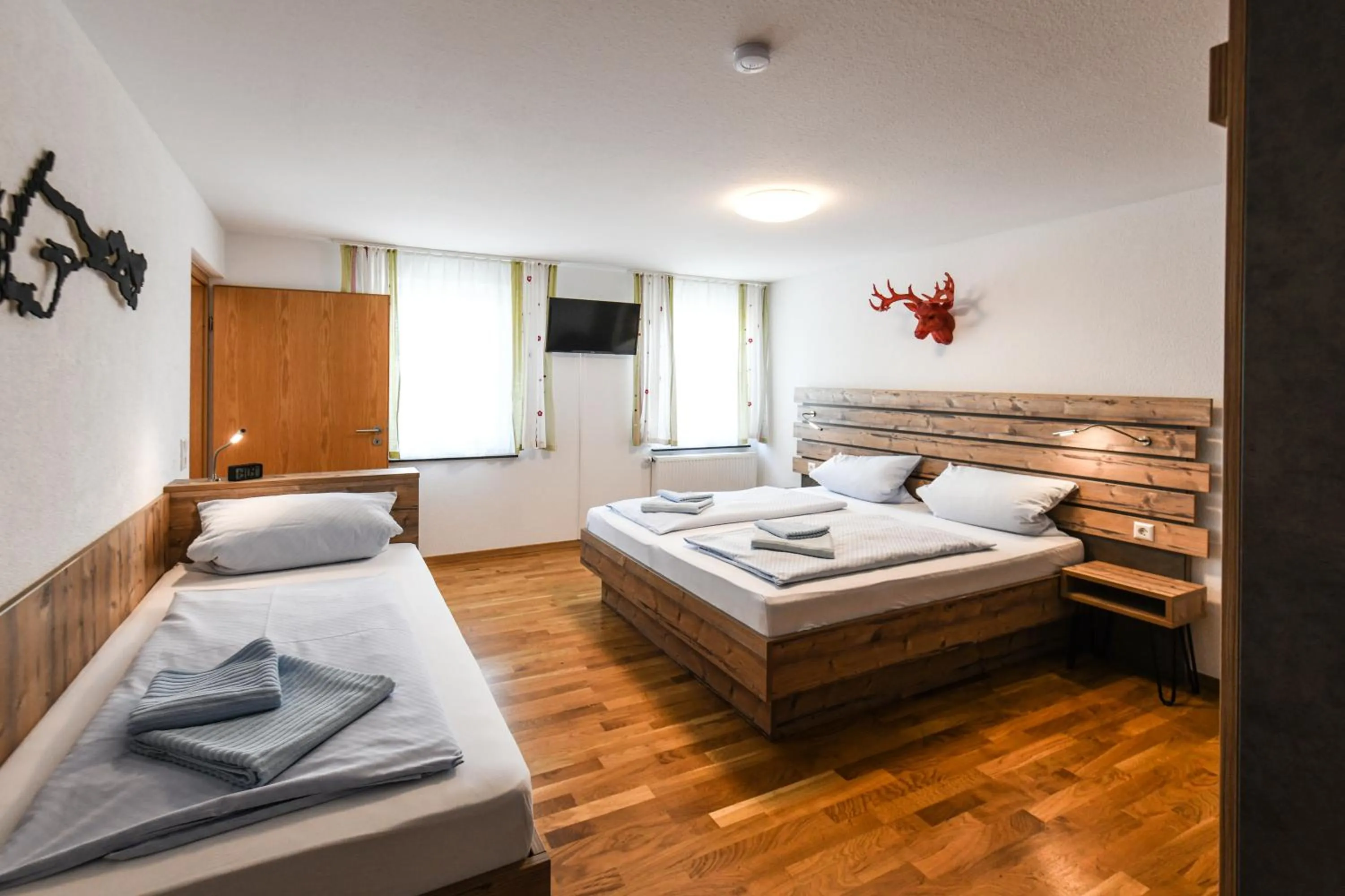 Bed in Gasthof Rebstock