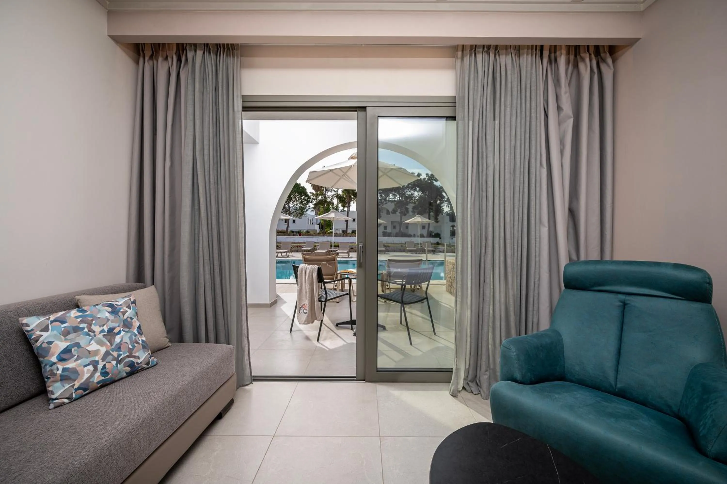 Living room in Palladium hotel