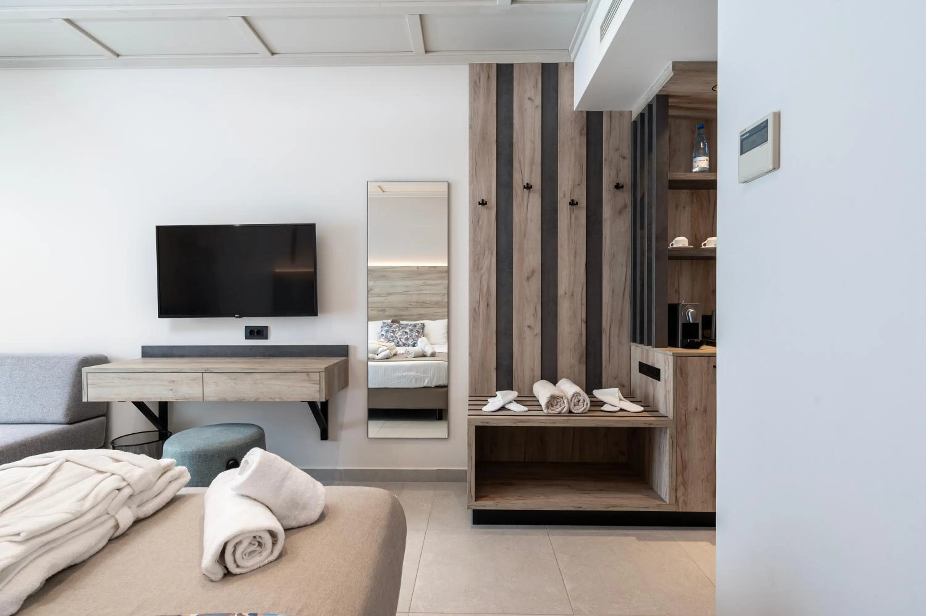 TV and multimedia, Bed in Palladium hotel