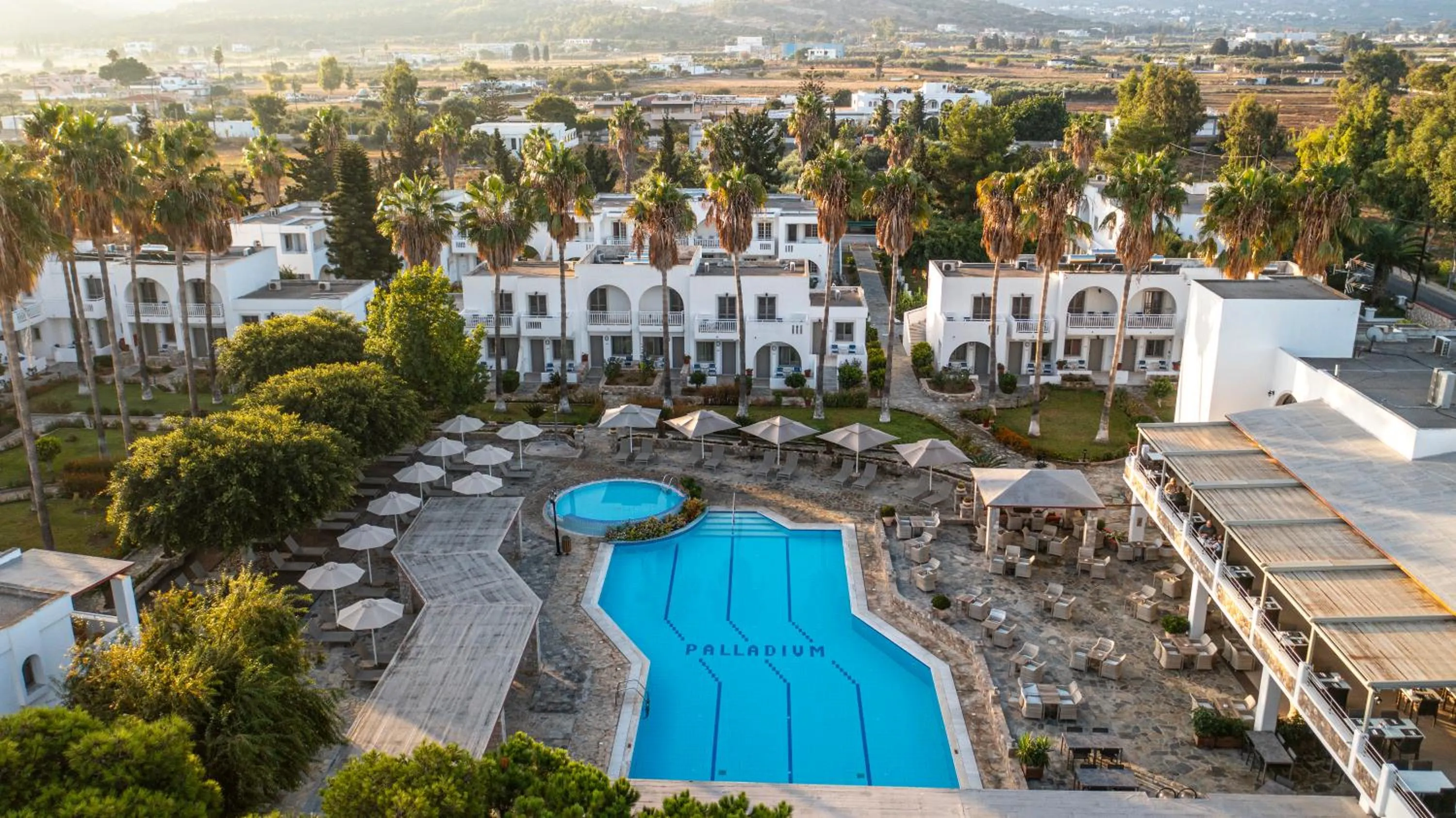 Swimming pool in Palladium hotel