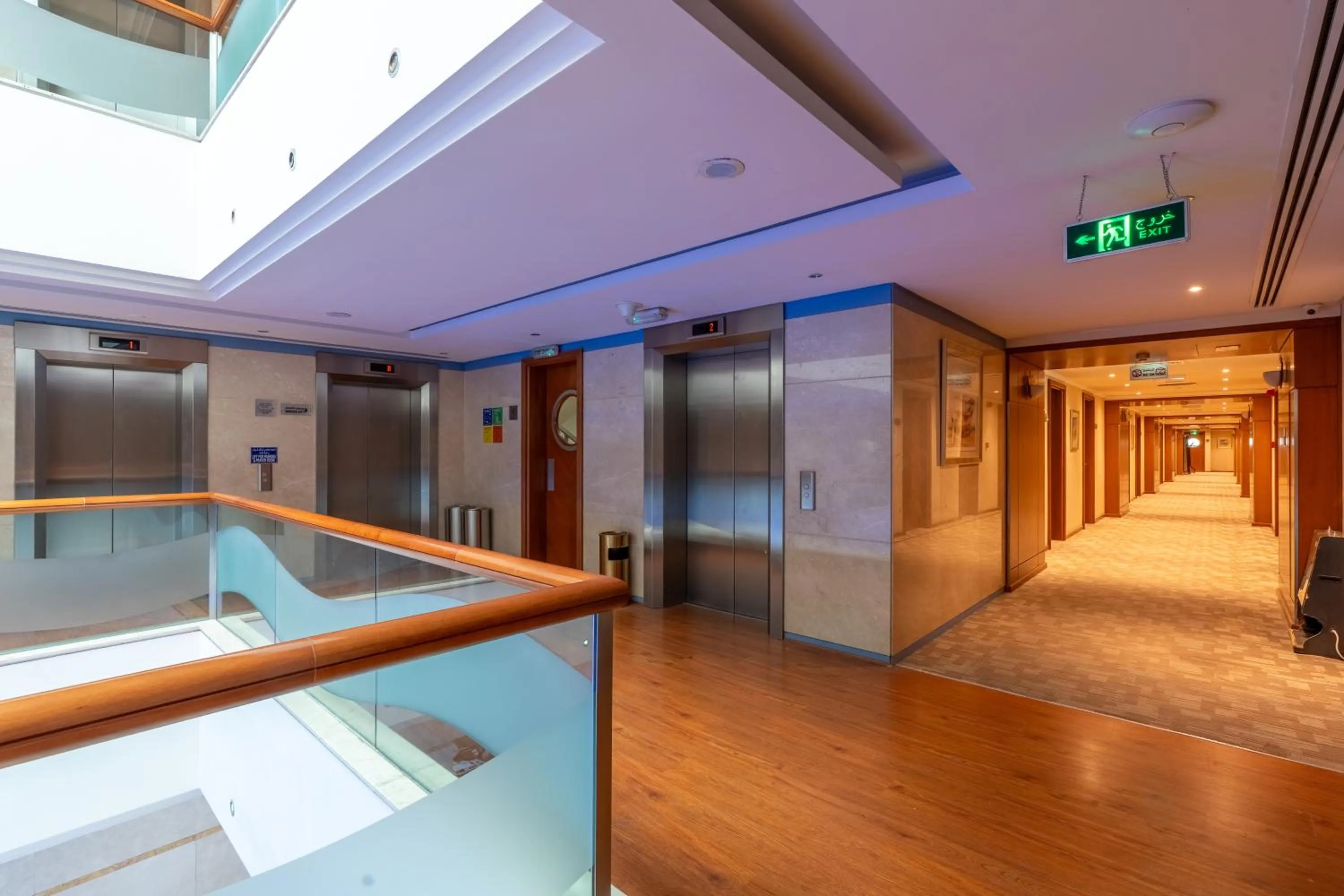 Facility for disabled guests in Lavender Hotel Sharjah