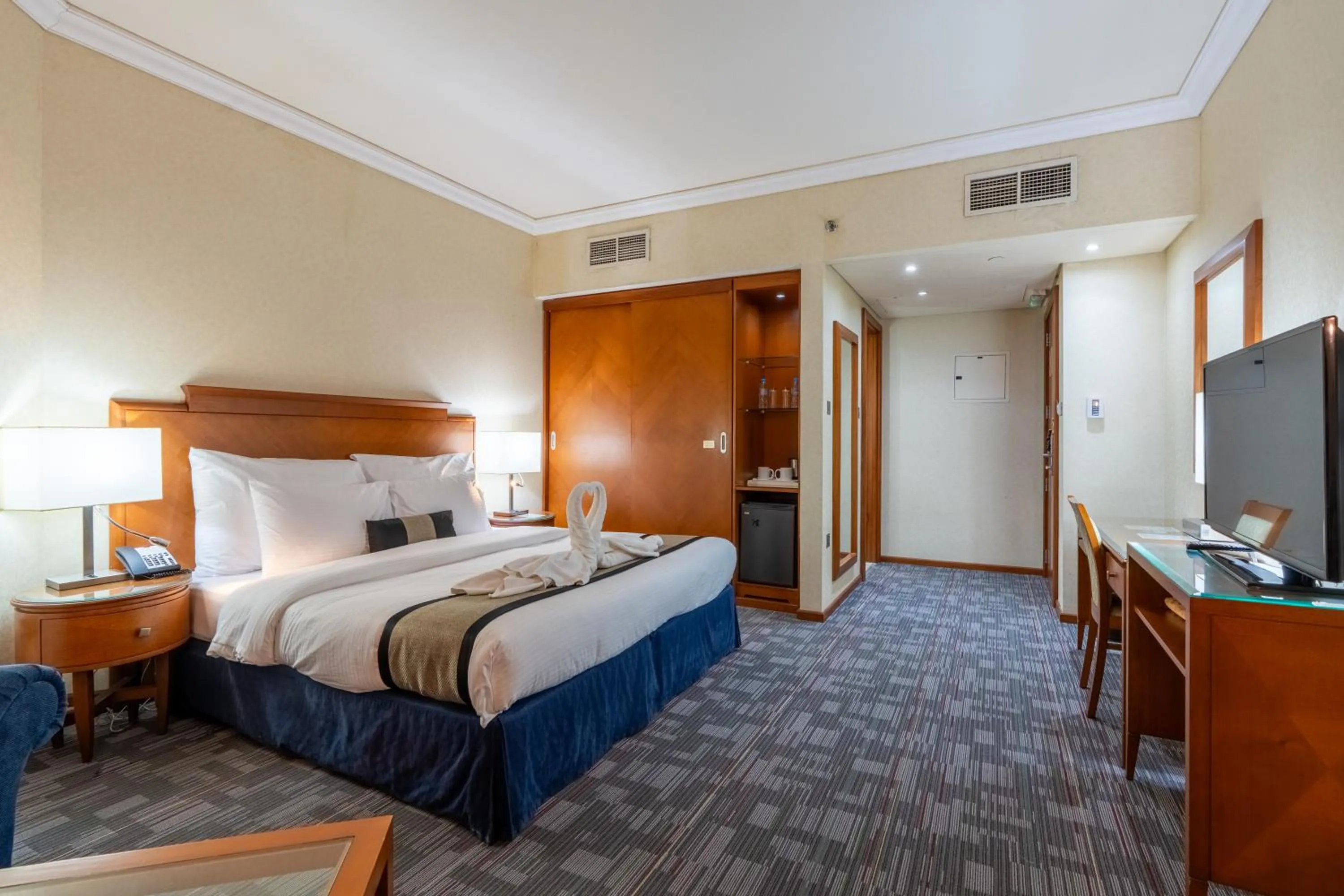 Bed in Lavender Hotel Sharjah