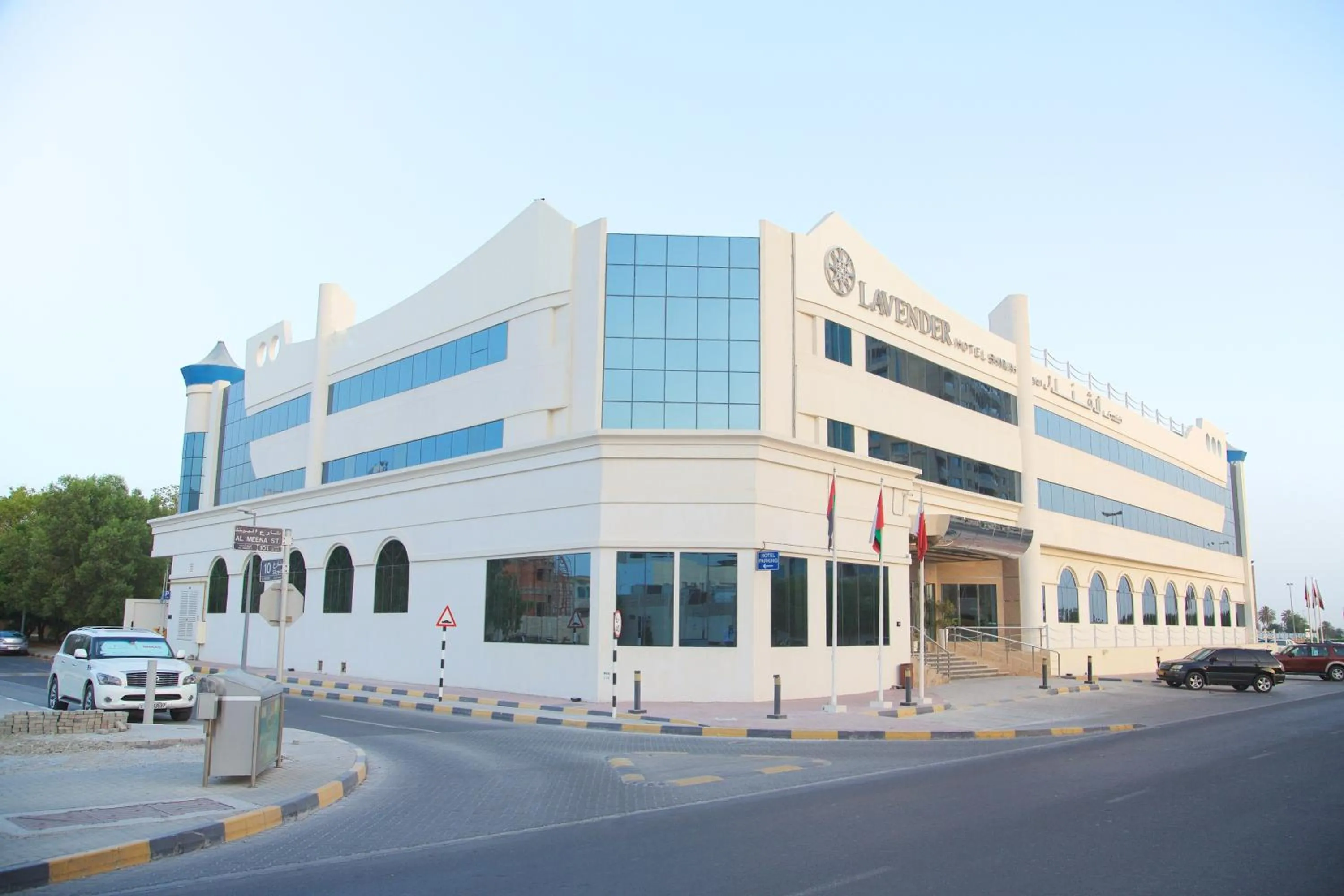 Property building in Lavender Hotel Sharjah