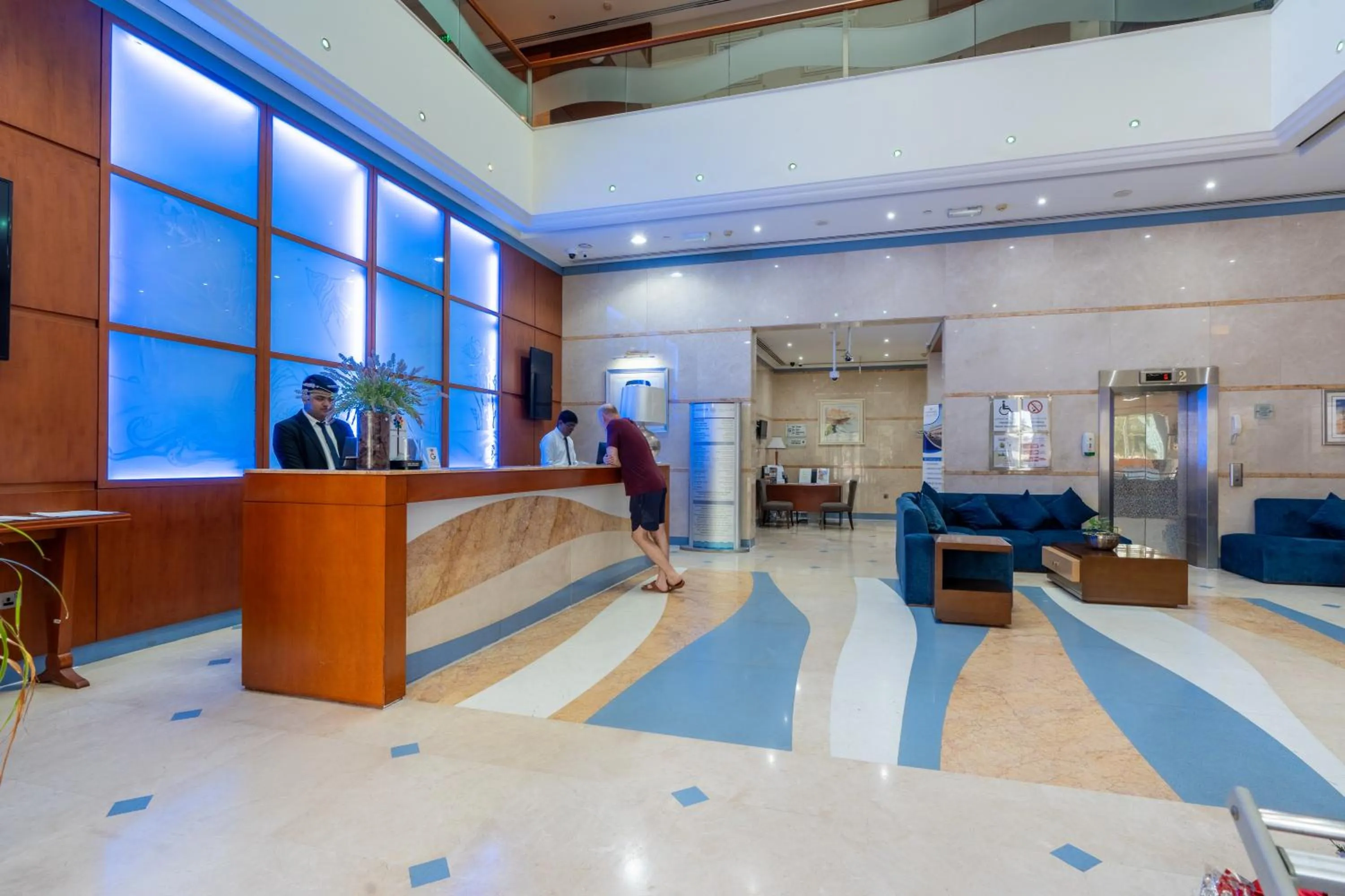 Lobby or reception in Lavender Hotel Sharjah