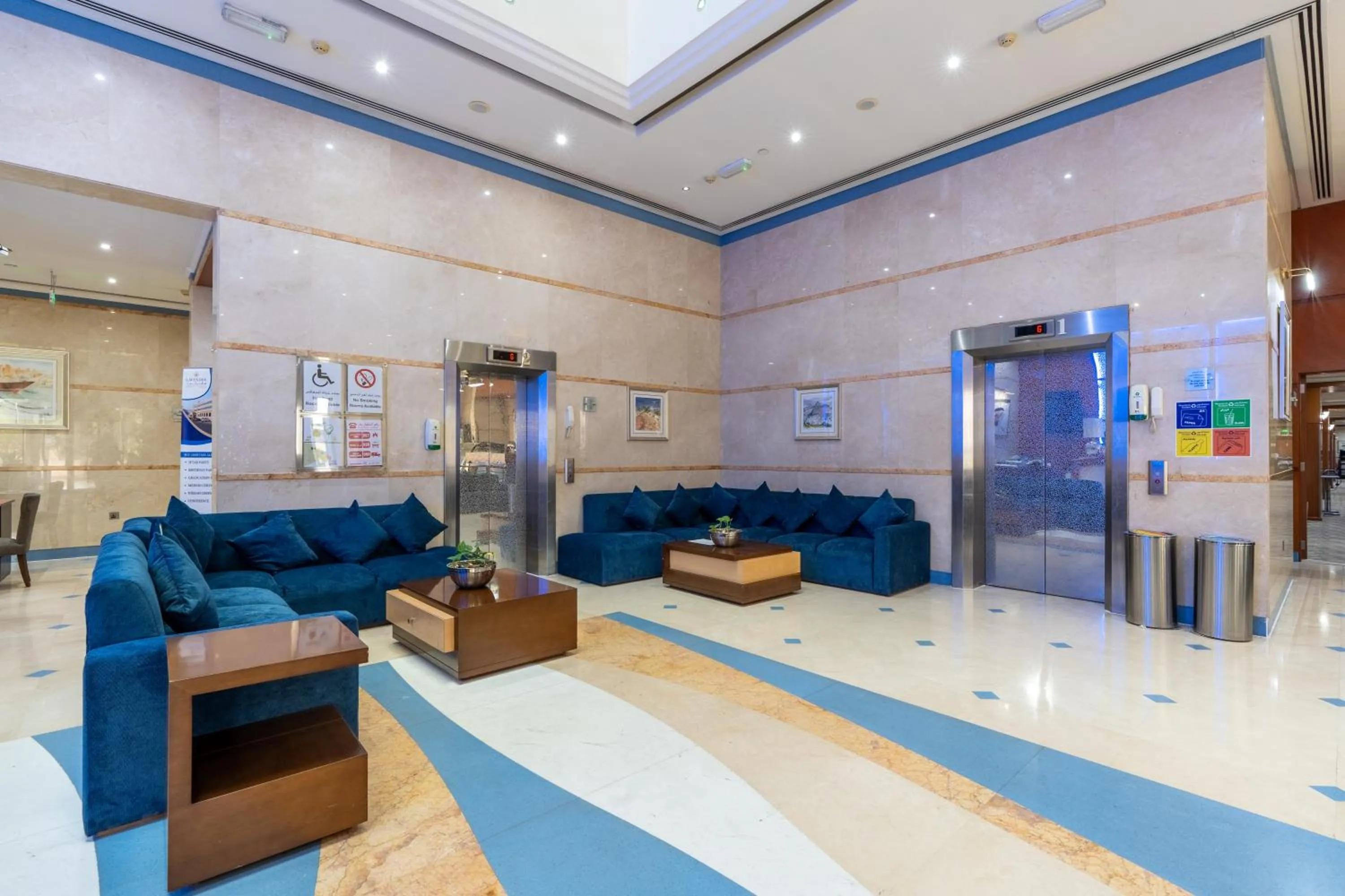 Lobby or reception in Lavender Hotel Sharjah