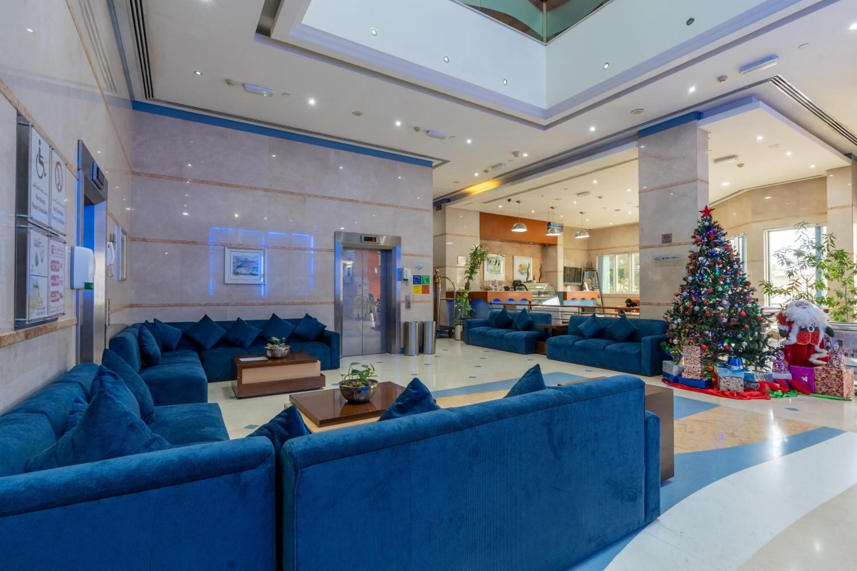 Seating area in Lavender Hotel Sharjah