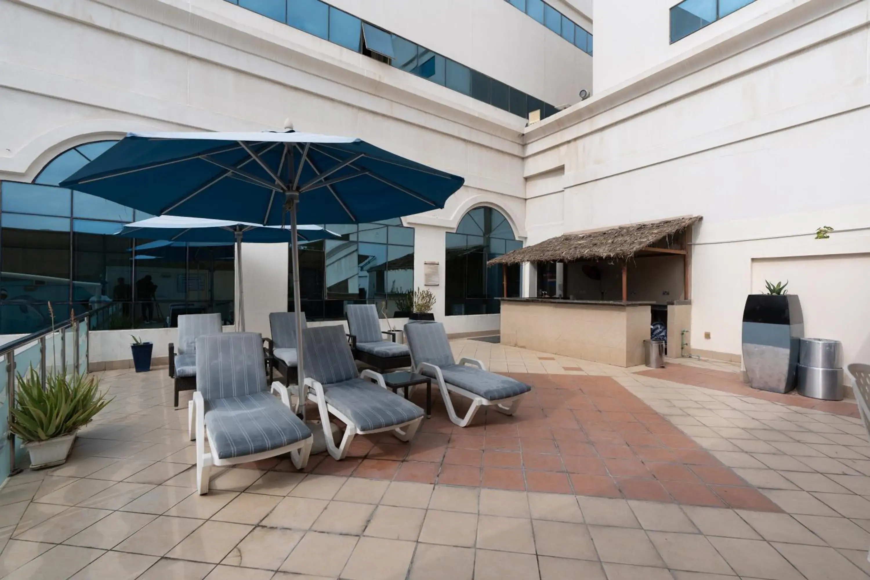 sunbed in Lavender Hotel Sharjah sunbed in Lavender Hotel Sharjah