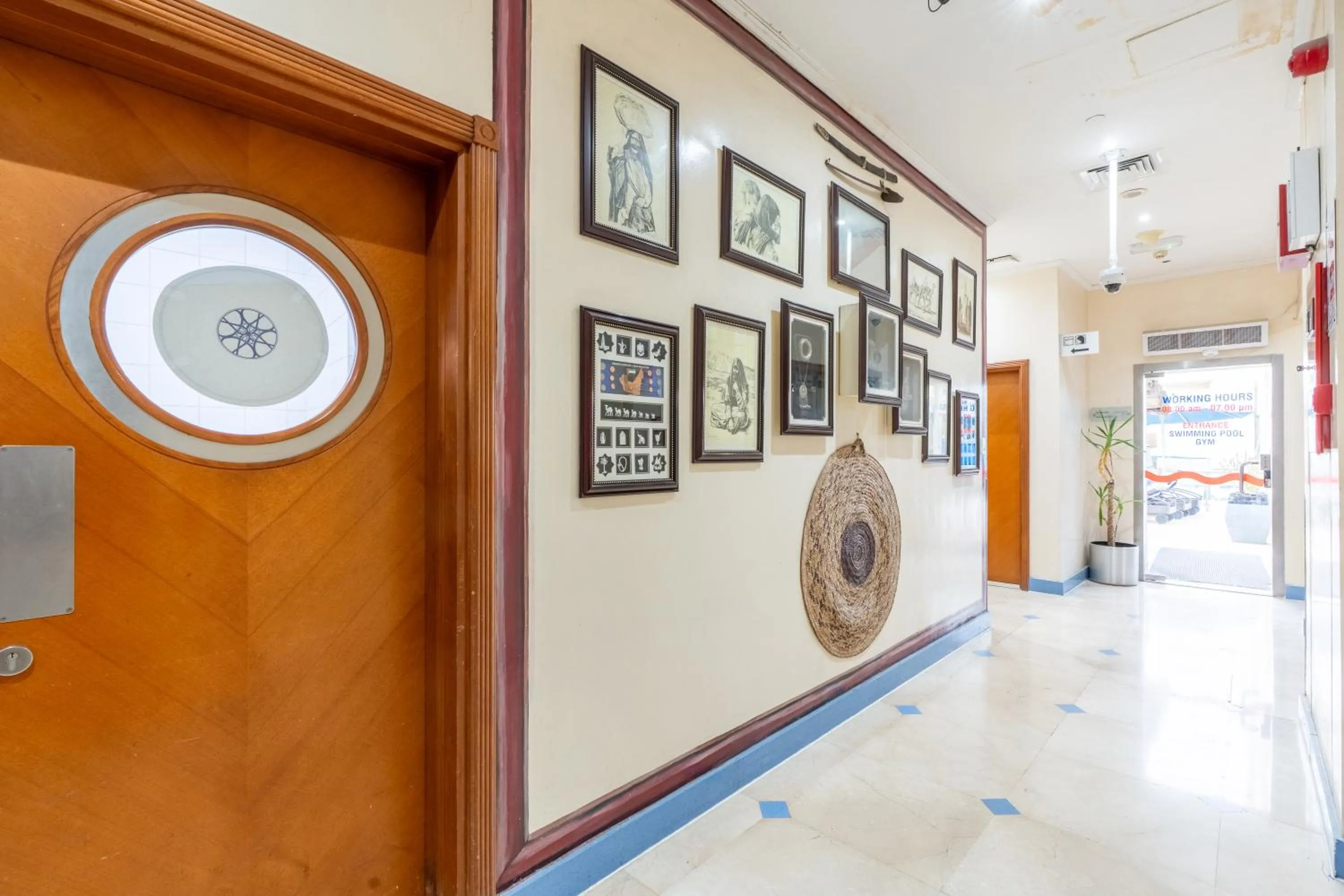 Property building in Lavender Hotel Sharjah