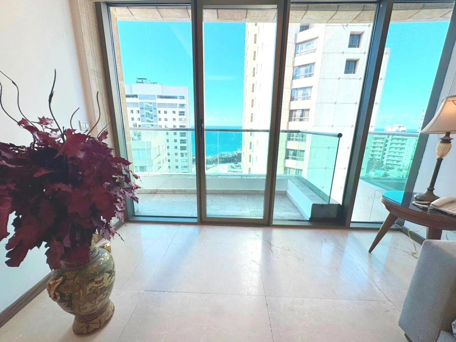 Sea view in King Suites Hotel