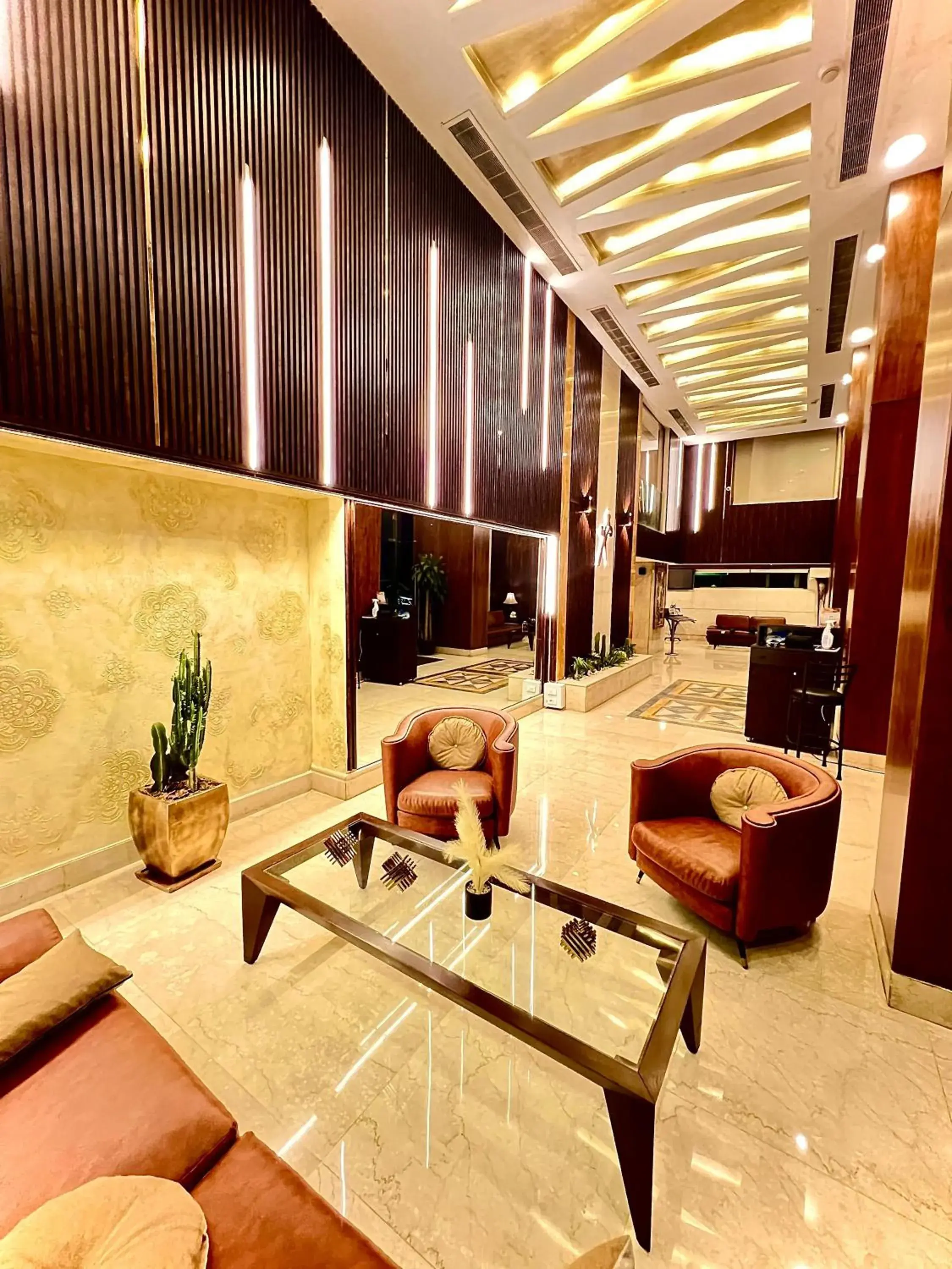 Lobby or reception in King Suites Hotel Lobby or reception in King Suites Hotel