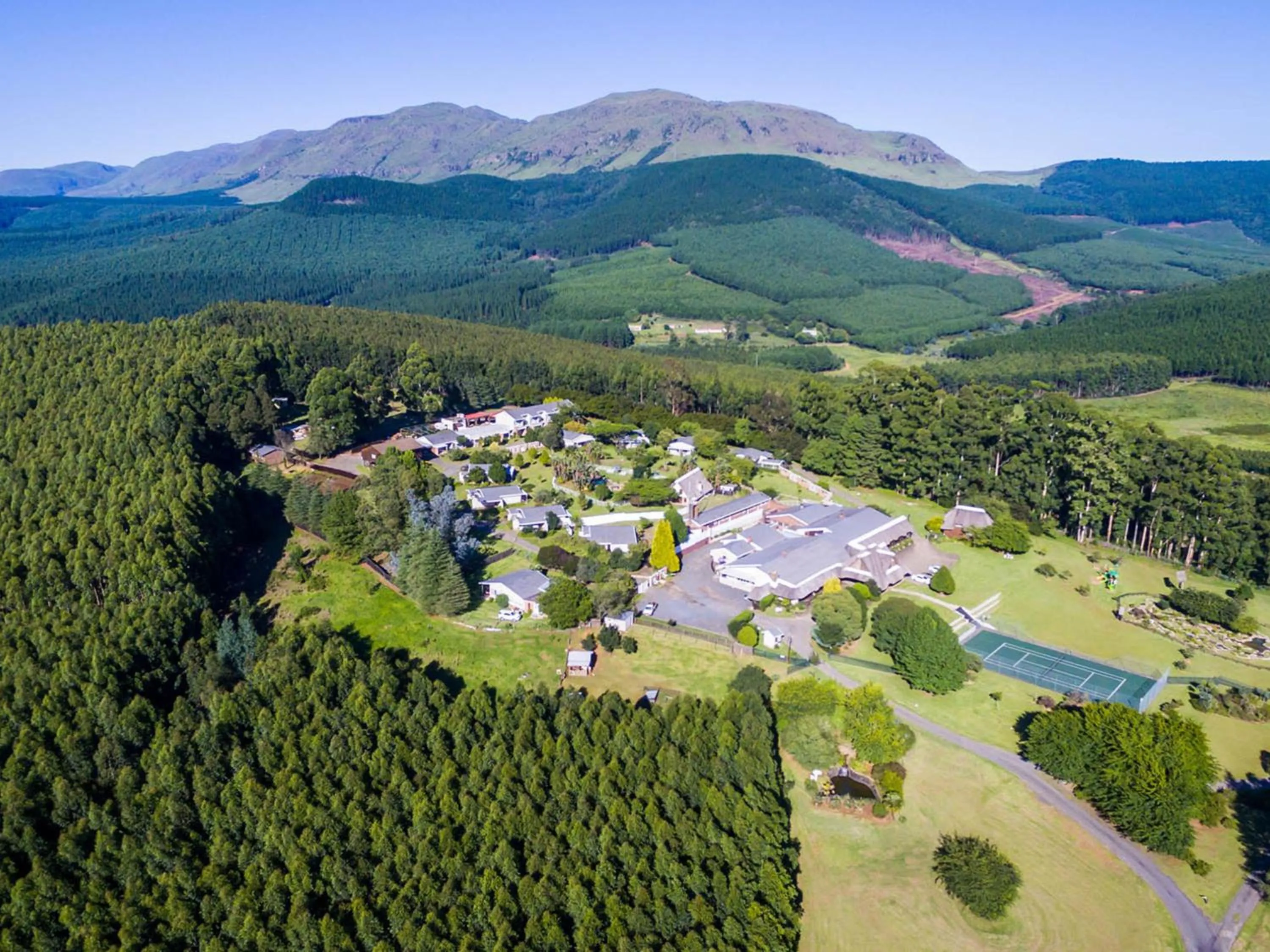 Natural landscape in ANEW Resort Ingeli Forest Kokstad