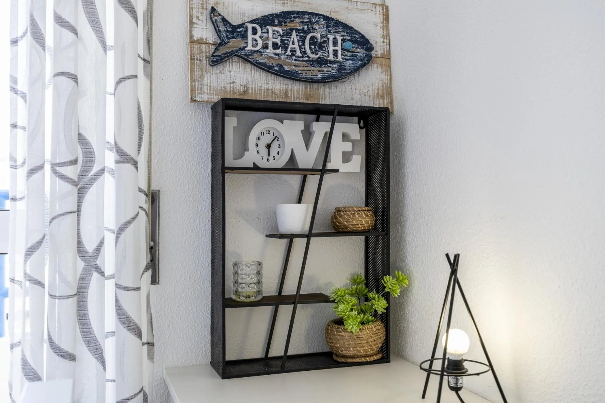 Decorative detail in CoolHouses Algarve Luz, 2 Bed top floor flat, amazing sea view, central. Delicia do Sol