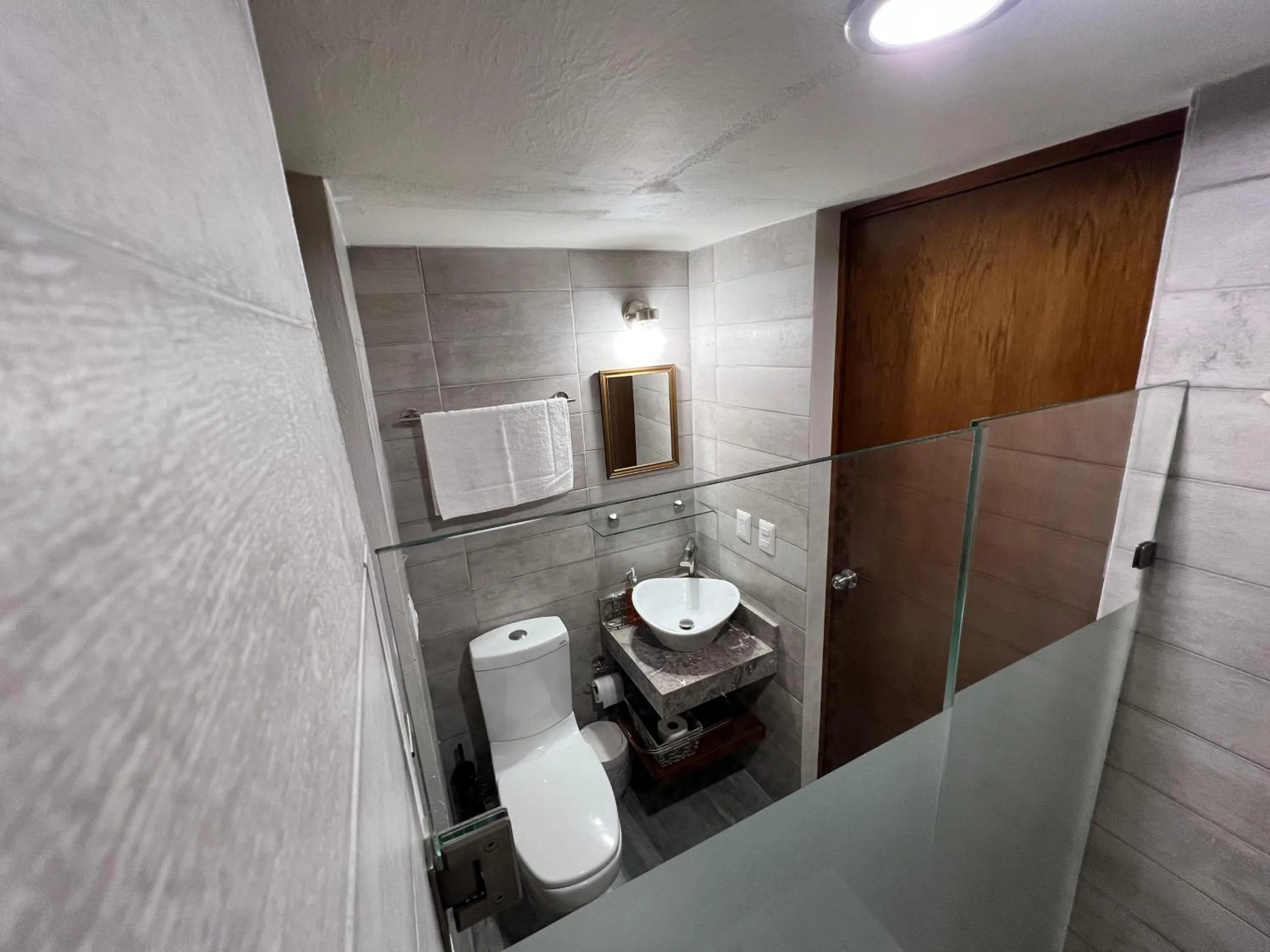 Shower in Hosteleria Casa Margarita