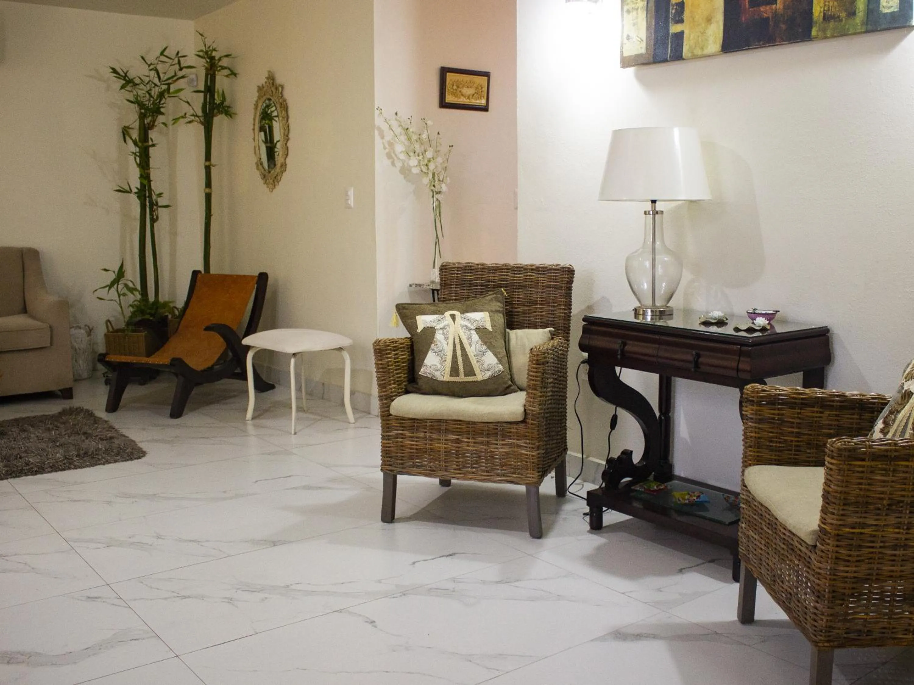 Living room in Hosteleria Casa Margarita