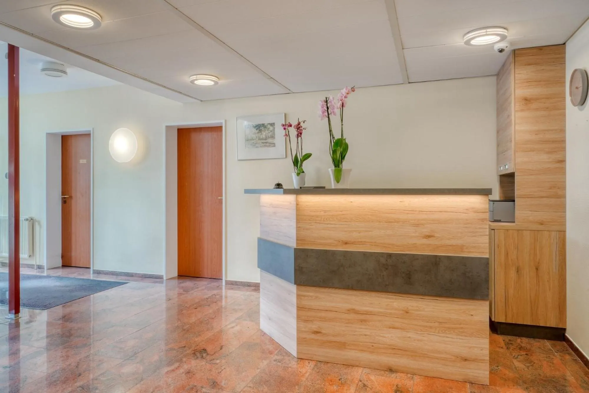 Lobby or reception in Hotel an der Schlei Garni