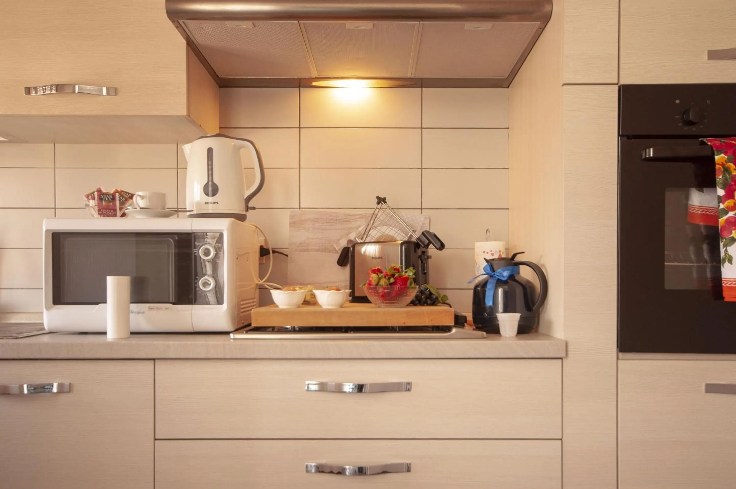 Dining area in B&B Cento Passi Dalle Mura