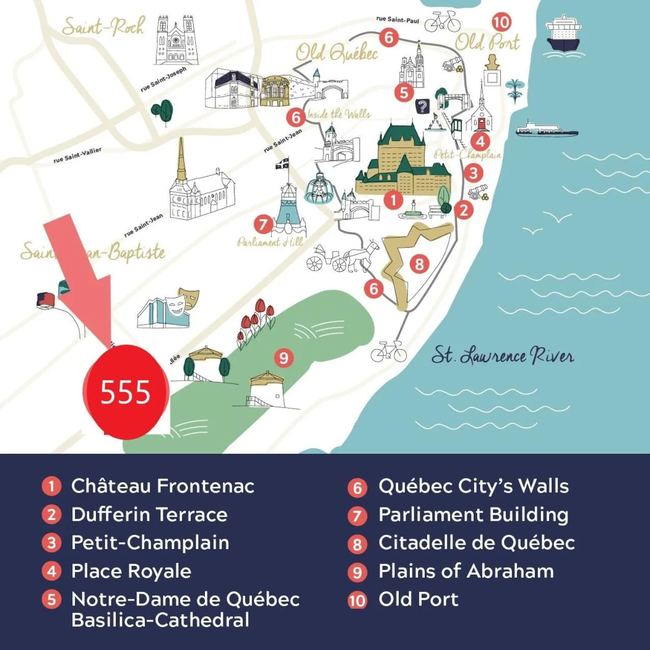 Le 555 Grande allée