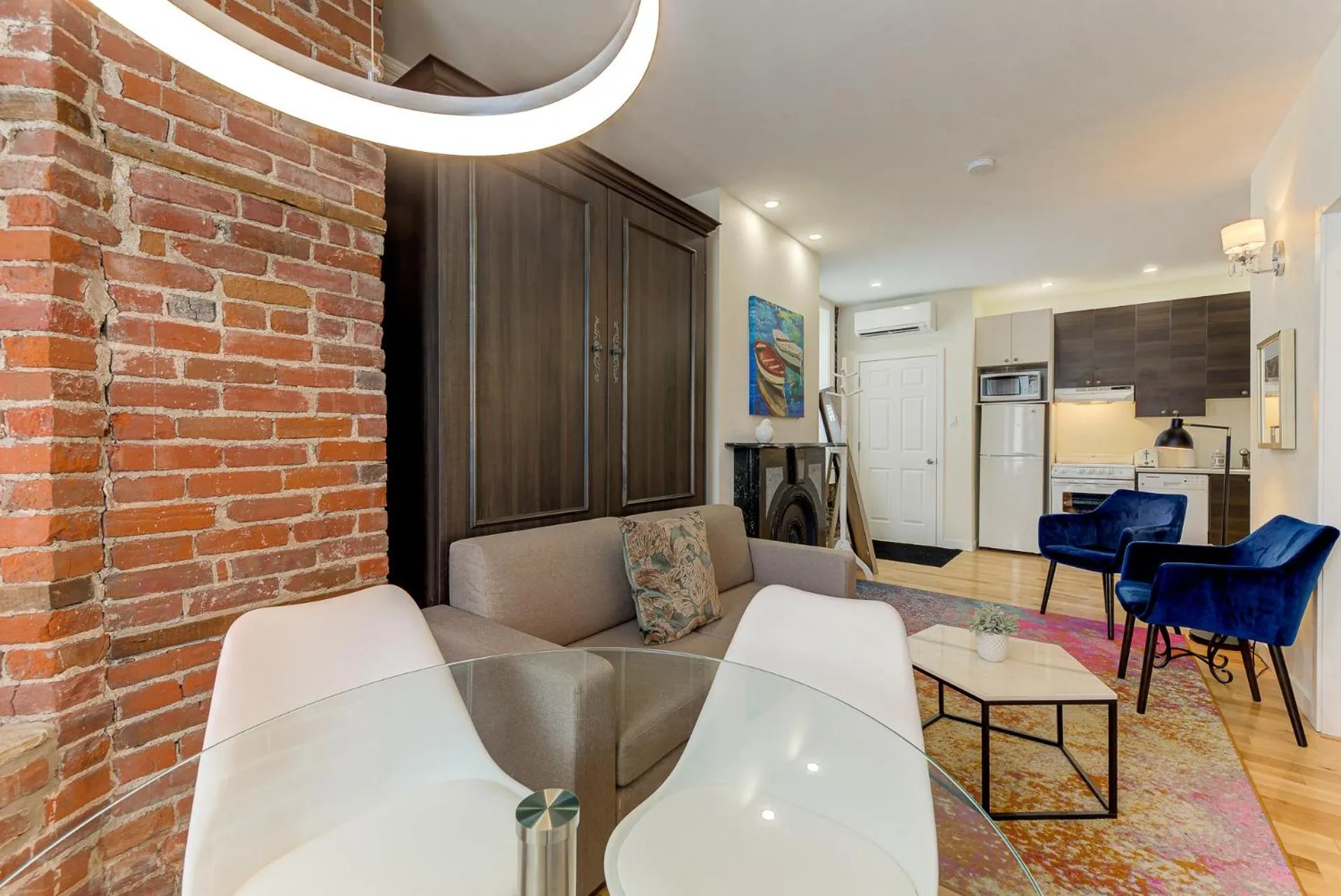 Living room in Le 555 Grande allée