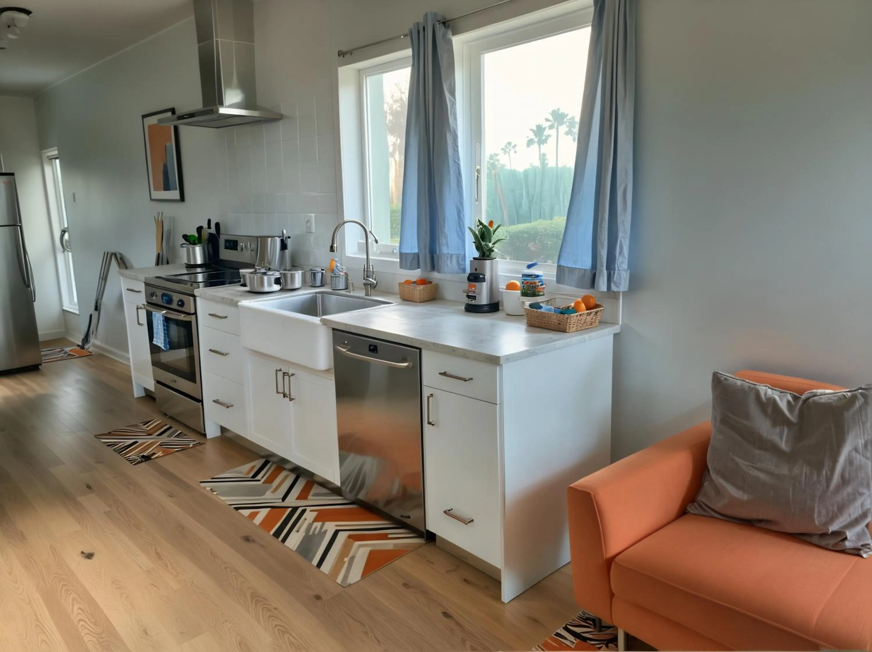 Kitchen or kitchenette in Hollywood Homes minutes to everything SPACIOUS AND FREE PARKING