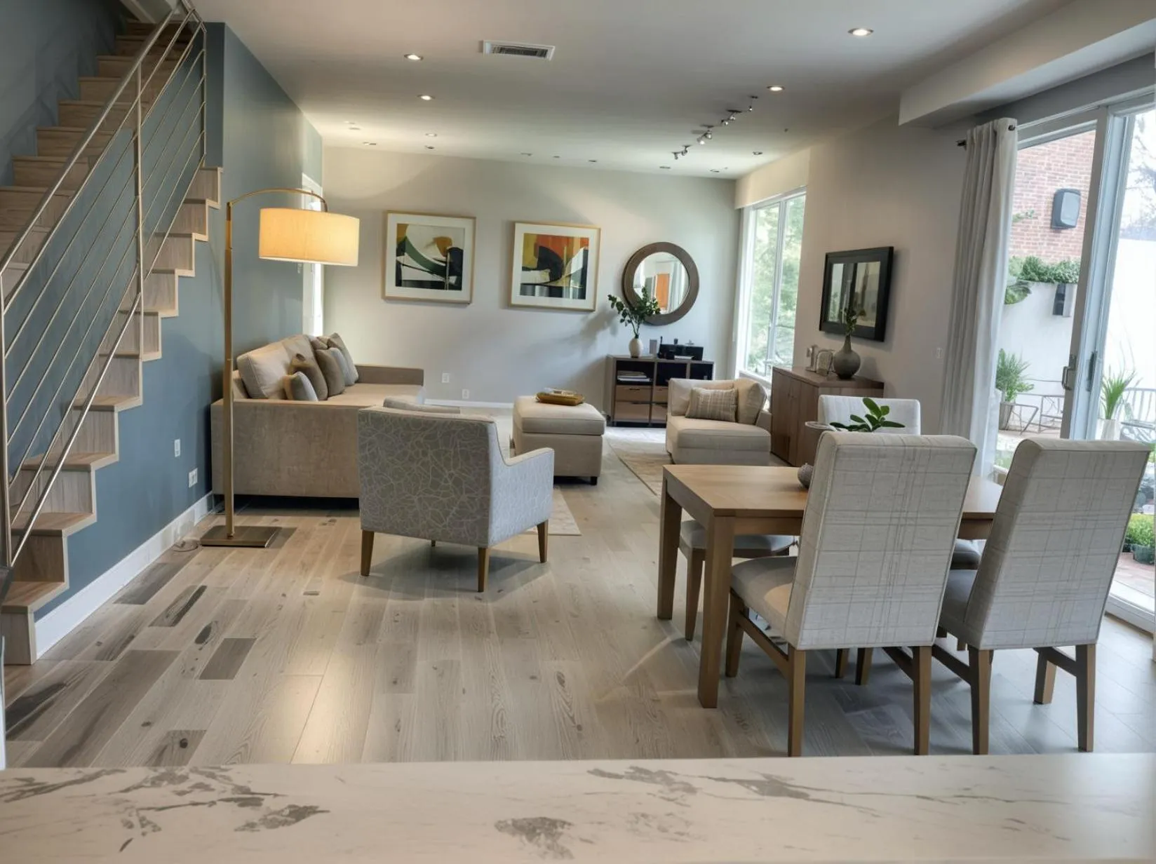 Living room in Hollywood Homes minutes to everything SPACIOUS AND FREE PARKING