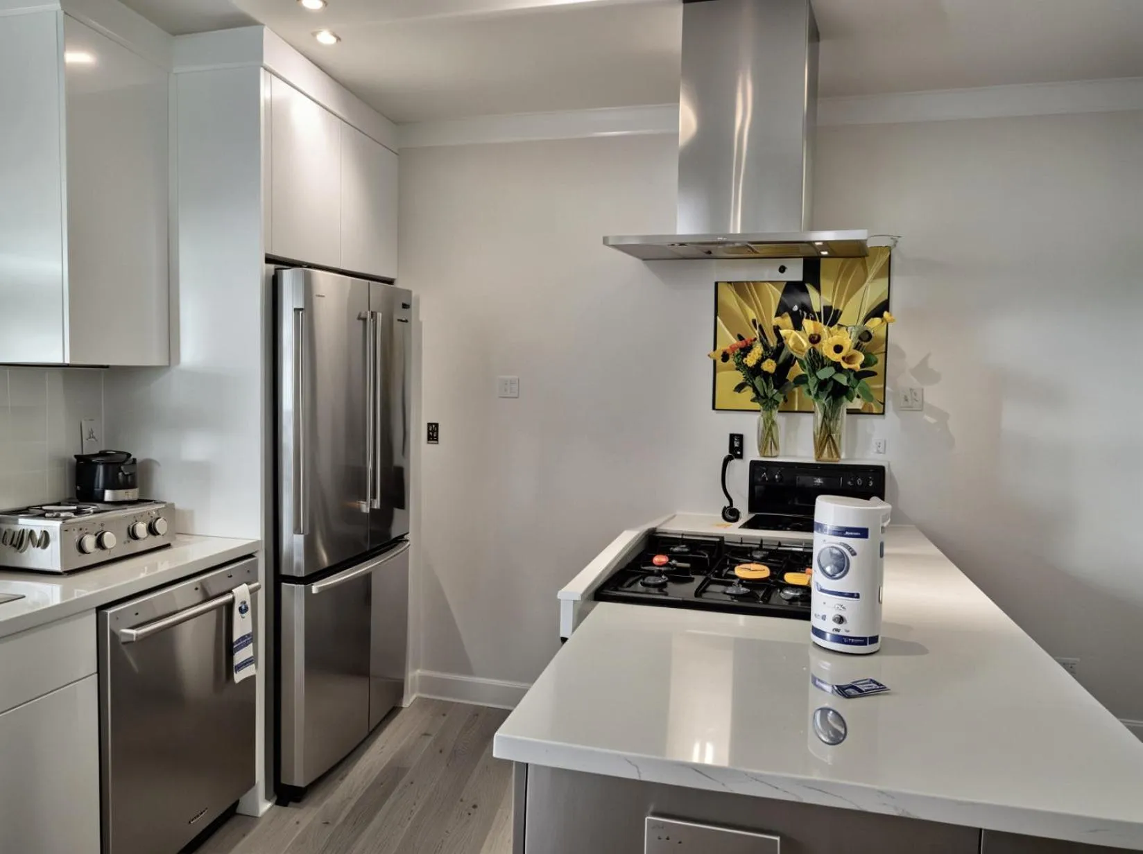 Kitchen or kitchenette in Hollywood Homes minutes to everything SPACIOUS AND FREE PARKING