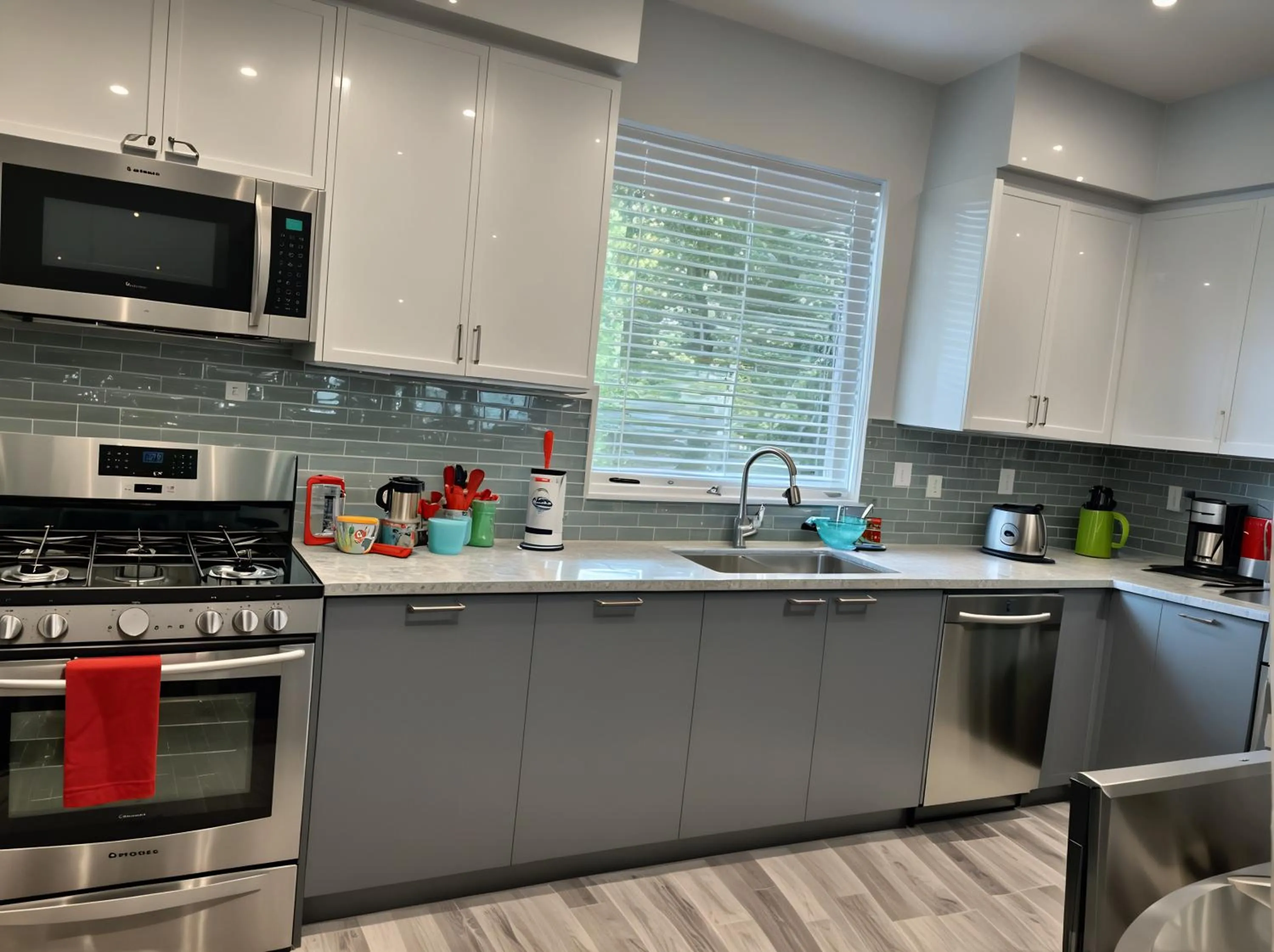 Kitchen or kitchenette in Hollywood Homes minutes to everything SPACIOUS AND FREE PARKING