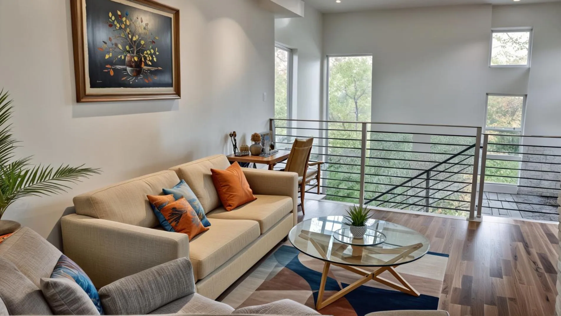 Living room in Hollywood Homes minutes to everything SPACIOUS AND FREE PARKING