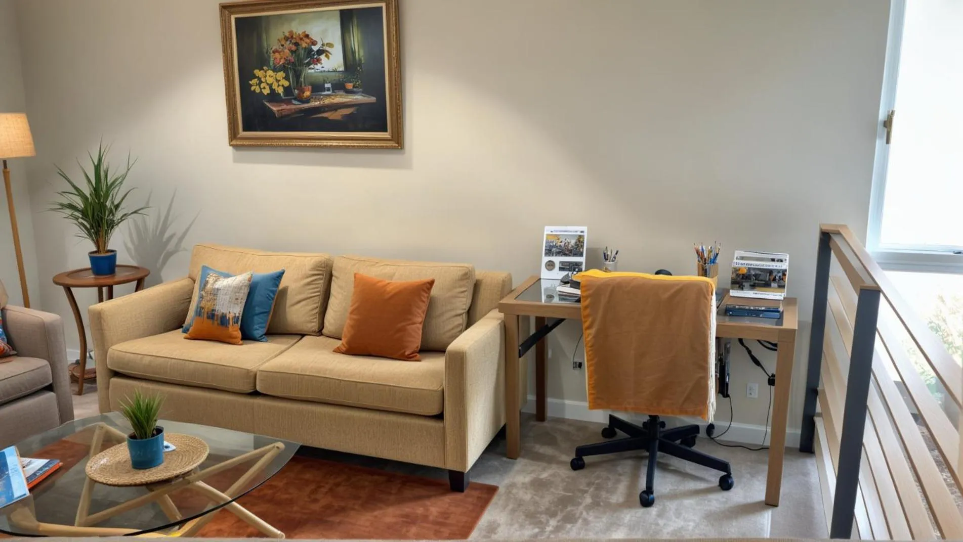 Living room in Hollywood Homes minutes to everything SPACIOUS AND FREE PARKING